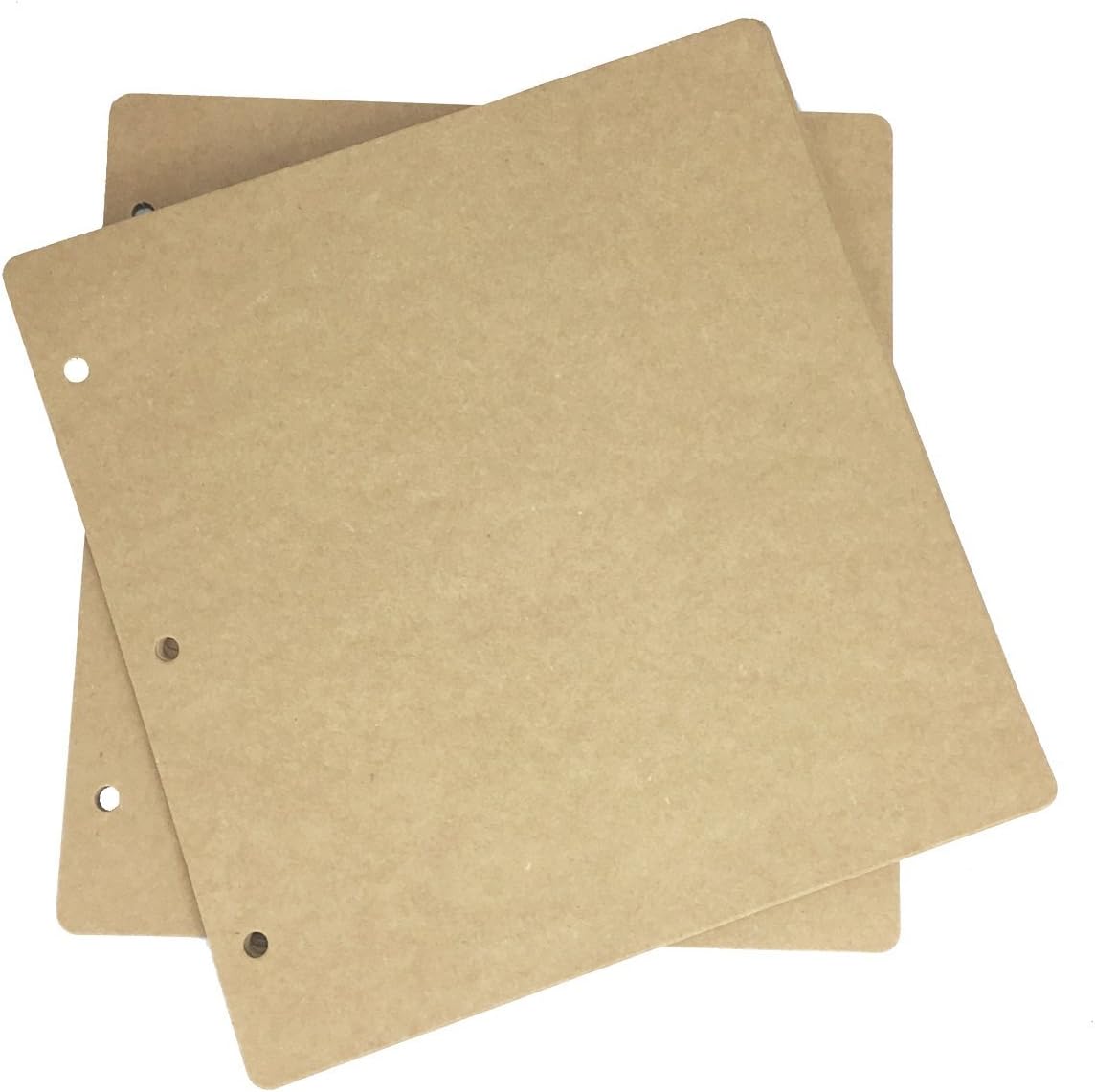15 x Sheets Paper for Scrapbooks/Photo Albums / 400gsm | 10.2" x 10" (Brown Kraft)
