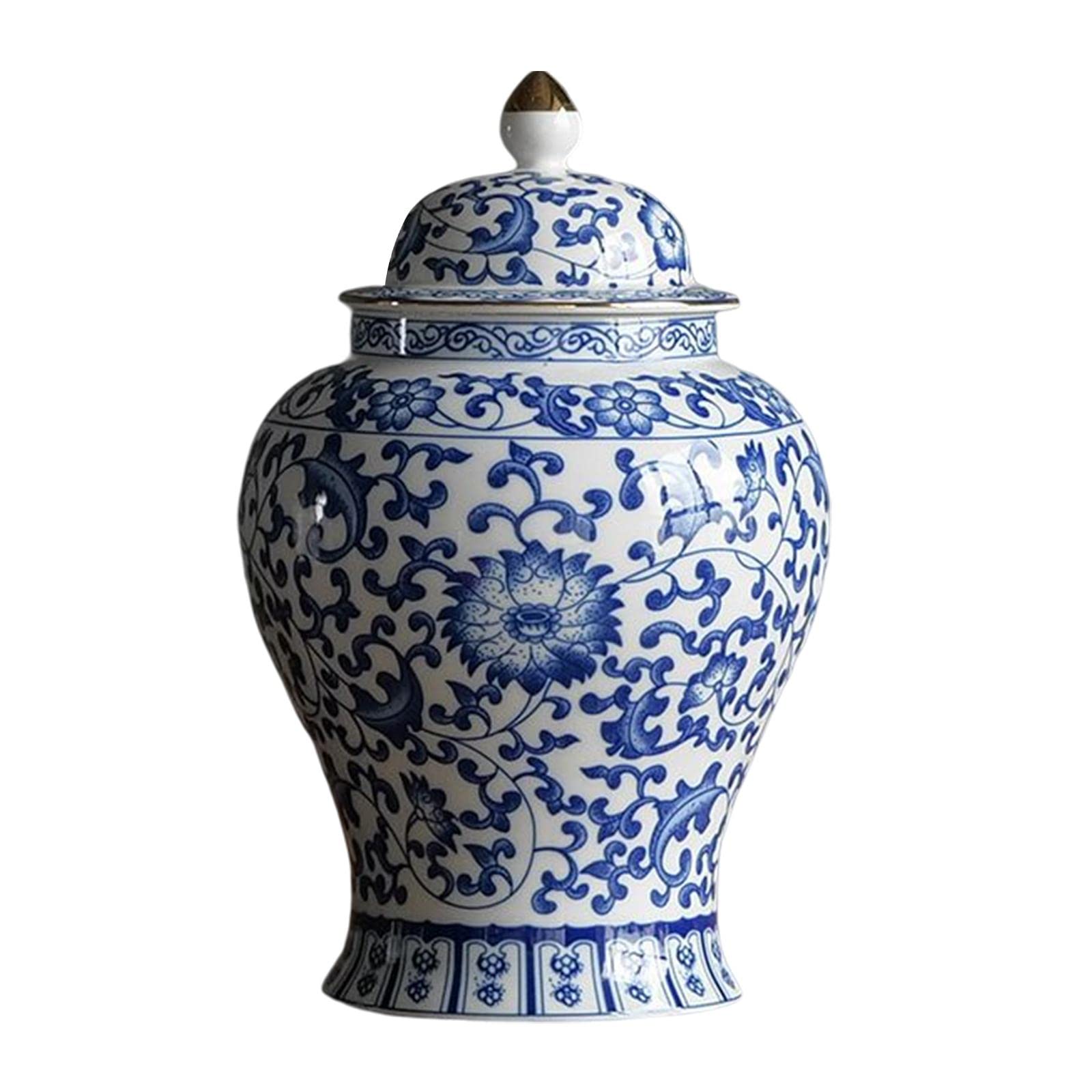 Fleur vase stockage de thé Gralara en céramique pour un cadeau de mariage