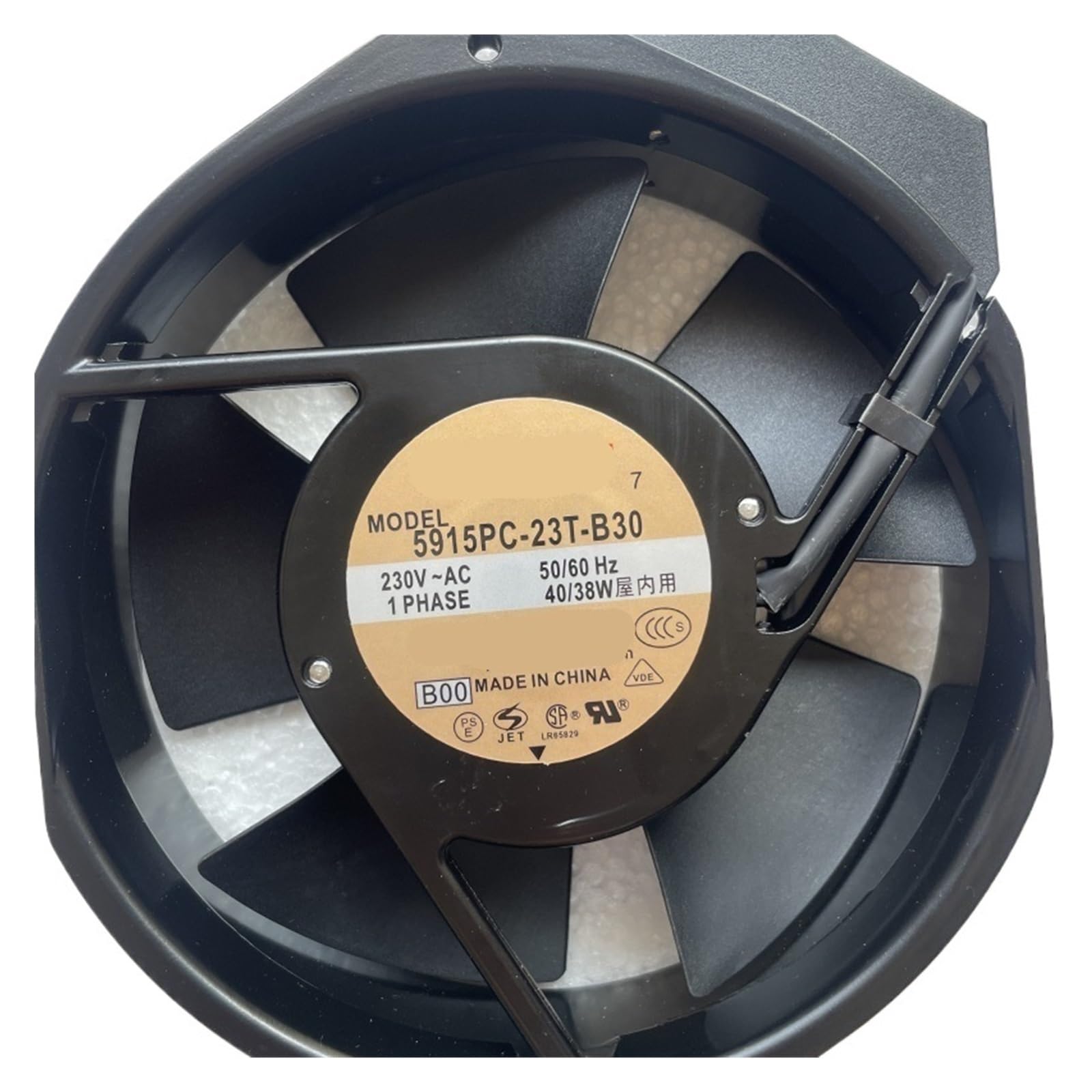 5915PC-23T-B30 AC230v 172 * 150 * 38mm 2700RPM 17.2cm Fan AC Cooling Fan