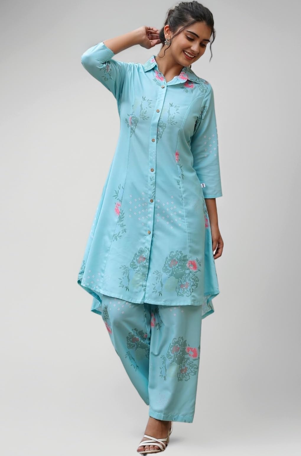 Co-ord Set For Women Stylish | Kurti Set For Woman | Short Kurti For Woman Latest | Anarkali Suit For Women's | Festive Ethnic Indian Traditional Outfit for Functions & Puja