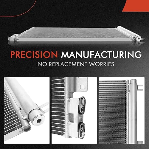 Miniatura 5 de A-Premium Radiador de refrigerante del motor y kit de refrigeración de condensador de AC compatible con Chevrolet Cobalt 2005-2010 y Pontiac G5