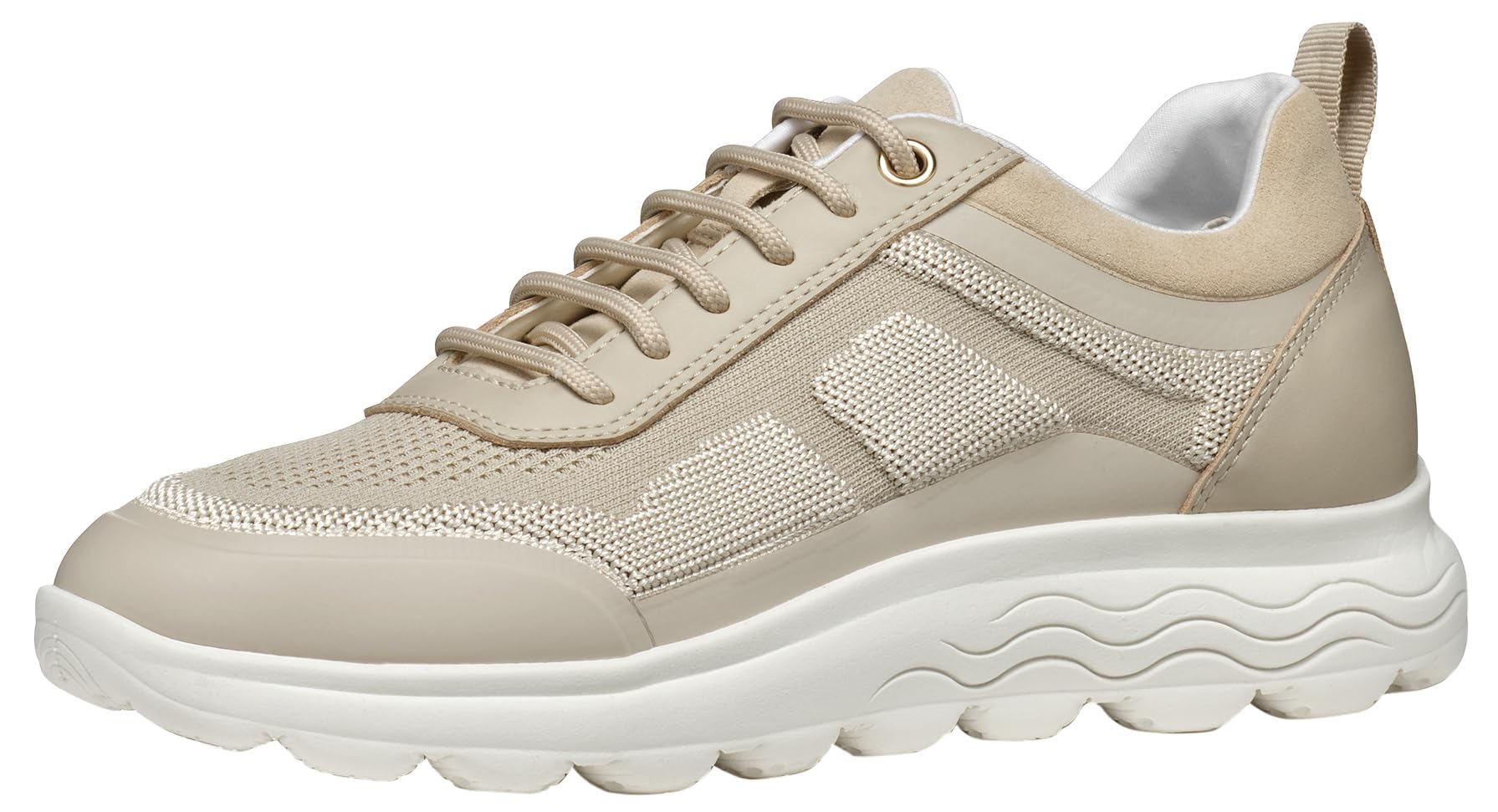Geox Women's D Spherica C Trainers, Lt Taupe, 5 UK