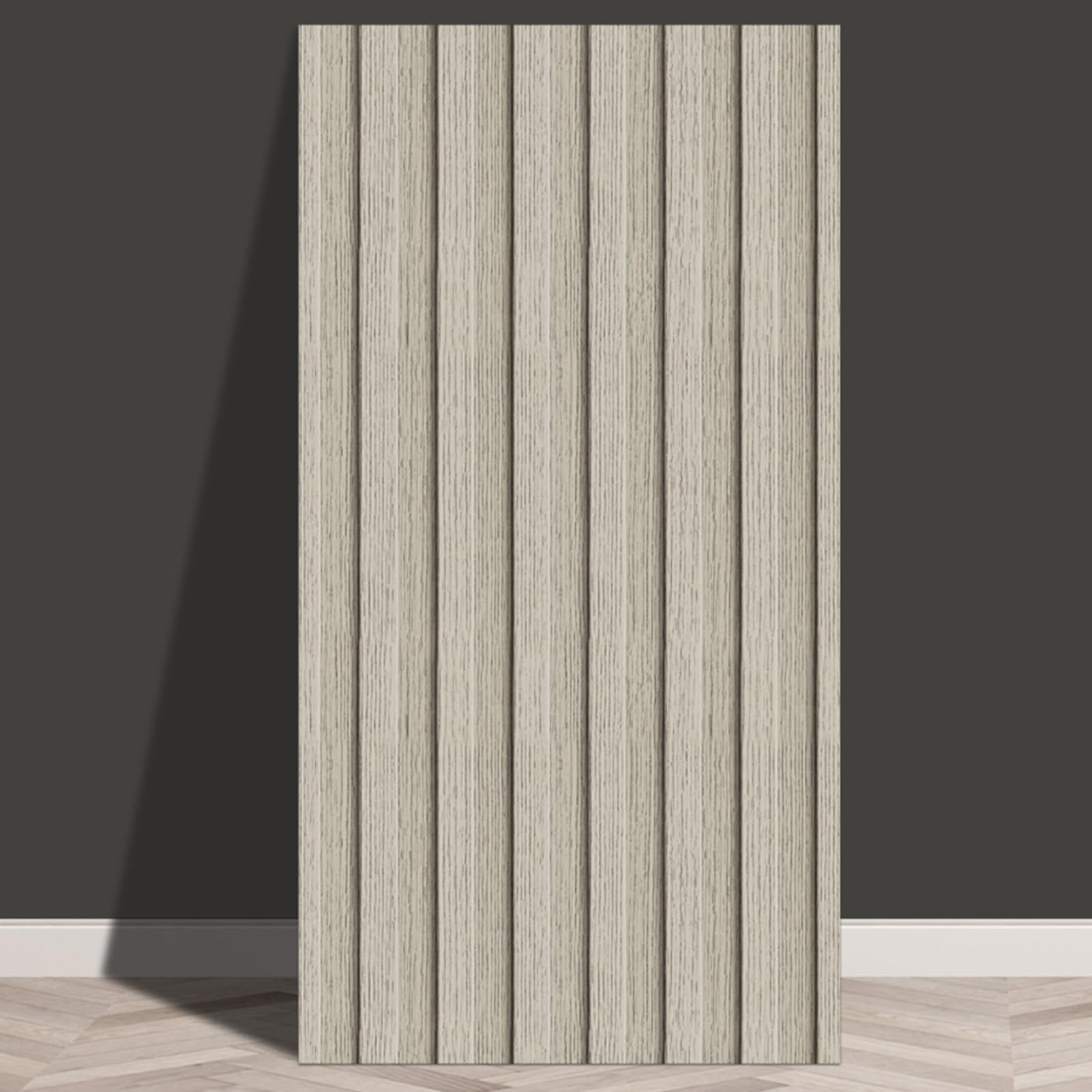 3D Wall Panels Self Adhesive Wood Effect, 2.5mm Hick Peel and Stick Acoustic Wall Tiles 30×60cm, Aluminum Foil Backing Waterproof Wall Panelling for Living Room Bedroom,Style 4,30PCS