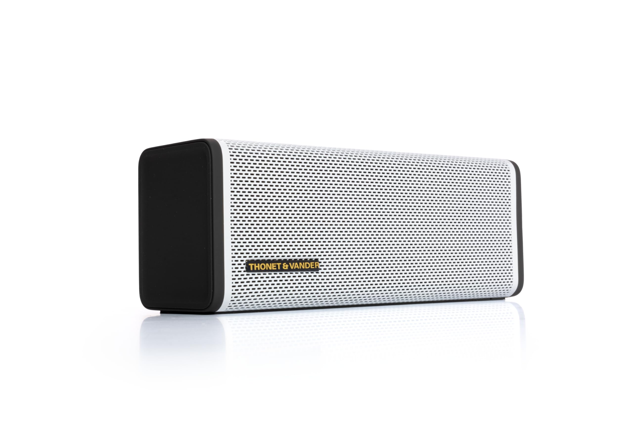 Thonet & Vander Frei Topp 24W RMS Taşınabilir Bluetooth Hoparlör TWS IPX4 Suya Dayanıklılık Sertifikası 30 Saat Dinleme Süresi (Beyaz Renk)