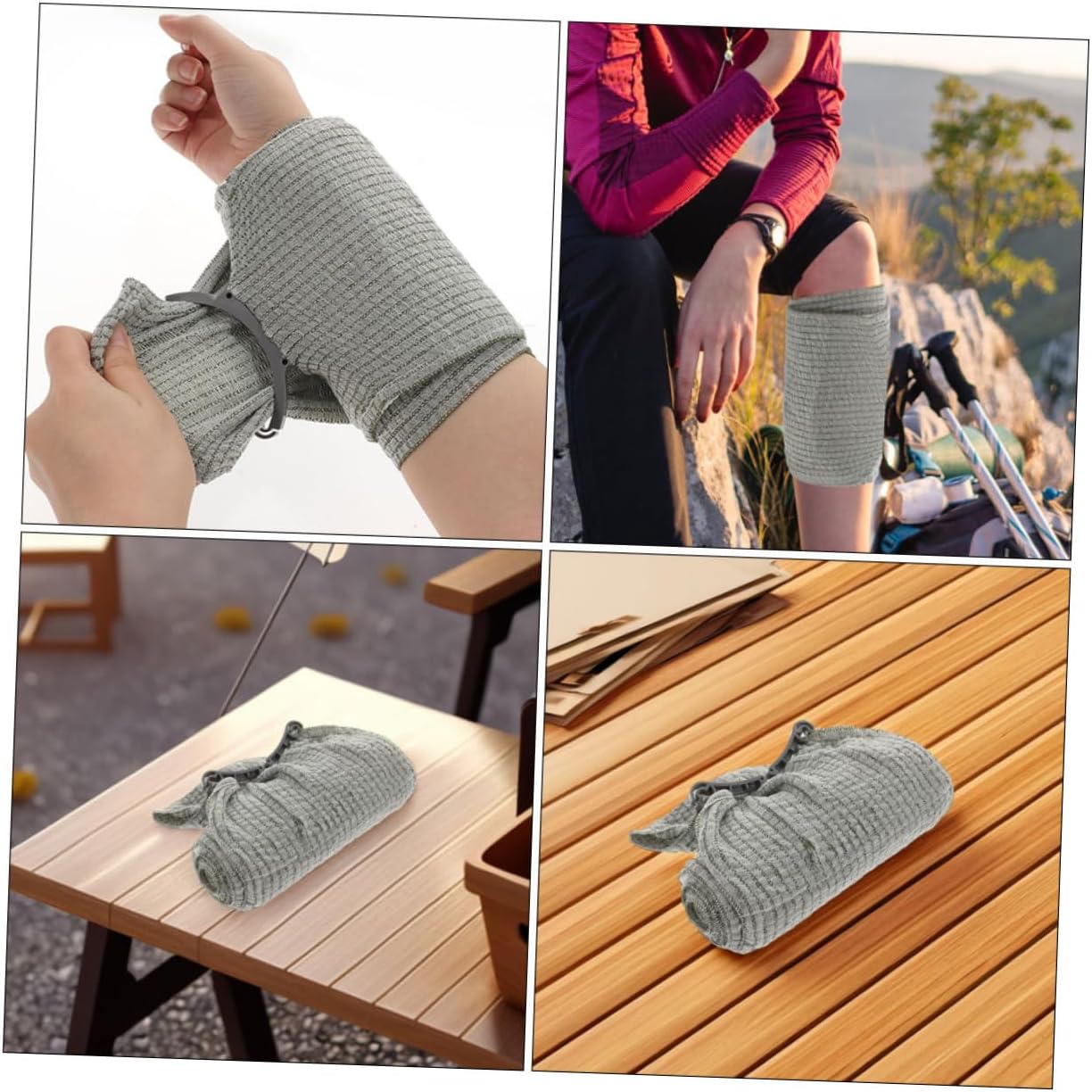 Emergency Trauma Dressing Bandage Hemostatic Control for Bleeding Amputation and Wounds Multi-Scenario Use for Outdoor Home and Travel