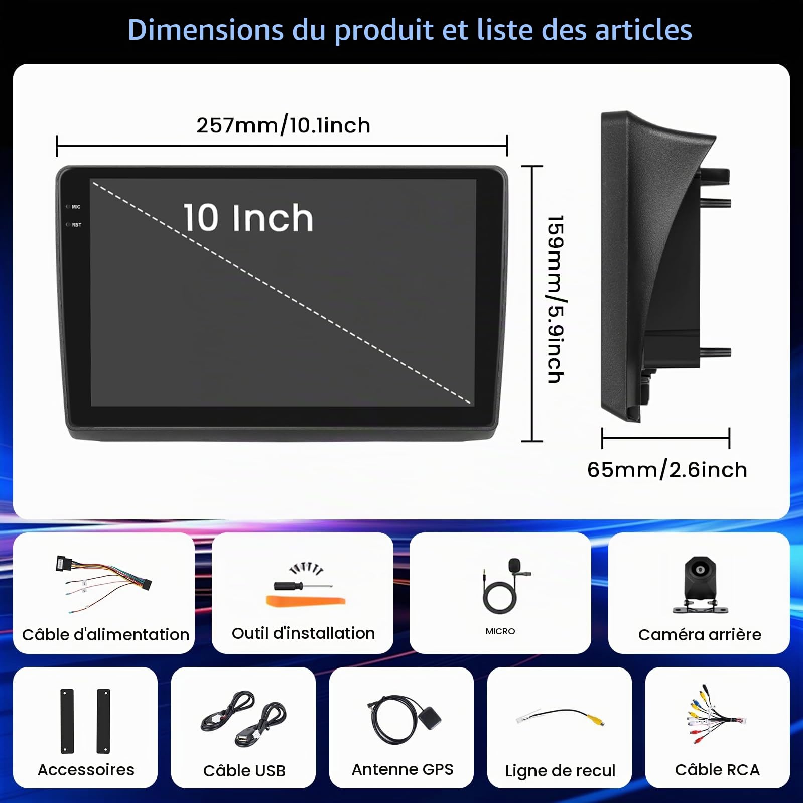 4+64G Autoradio pour Renault Trafic 2001-2010 Opel Vivaro Nissan Primastar