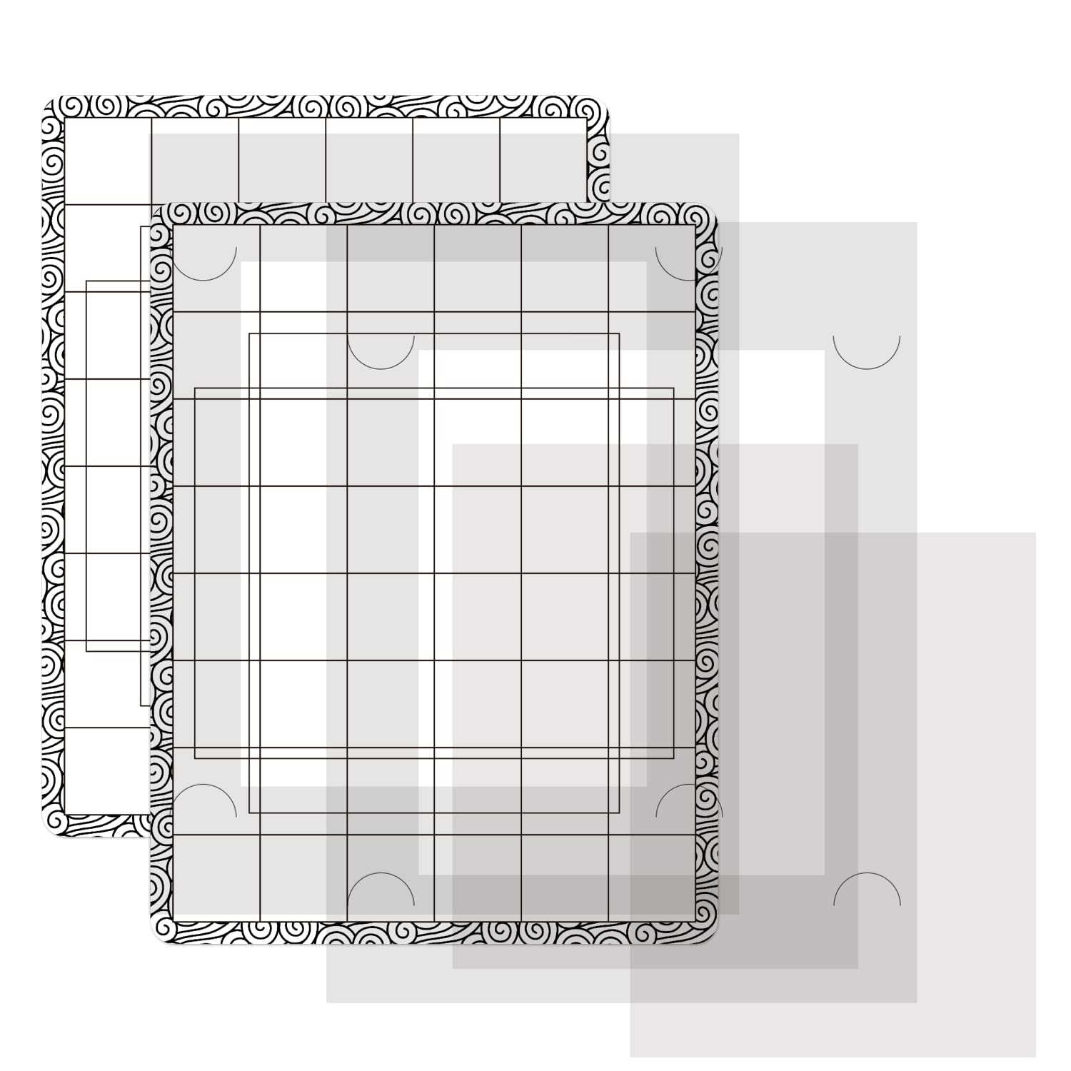 Stick & Stamp Mat - Perfect for Scrapbooking & Stamping -1