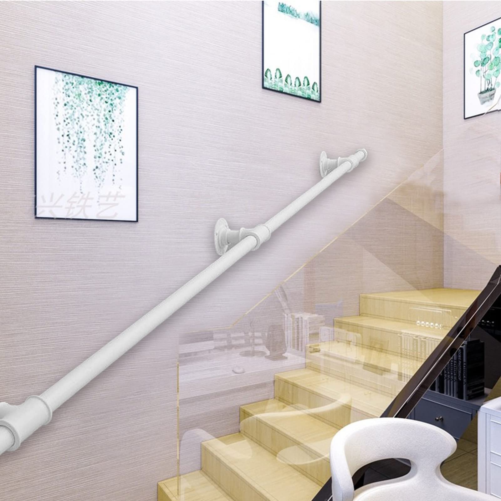 Trapleuning rail leuning kit, modern voor trappen binnenreling voor