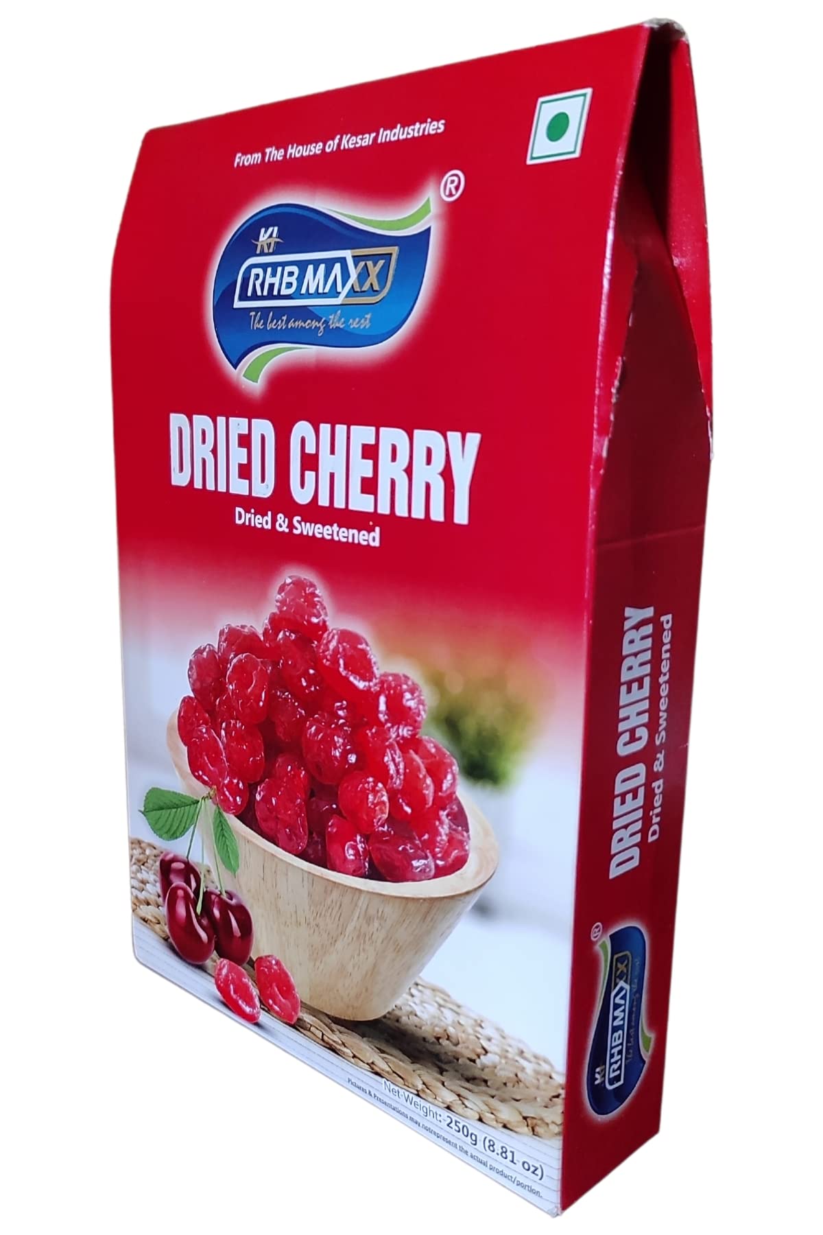 RHB MAXX | Cherry - Dried & Sweetened | Healthy Snack | 250g Pack