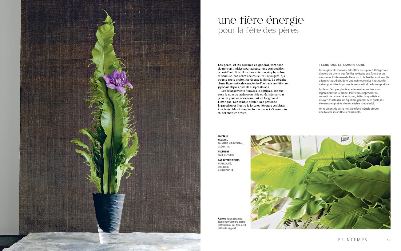 Ikebana - L'Art floral au fil des saisons