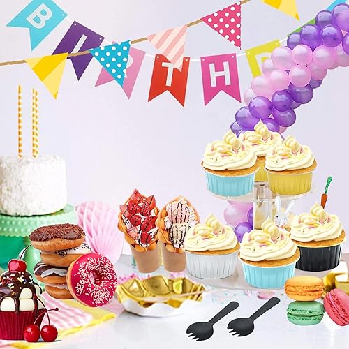 Miniatura 6 de Moldes desechables dorados, 30 unidades, 5 onzas, mini tazas de aluminio para hornear con tapas, forros para cupcakes de crema brulee, moldes de