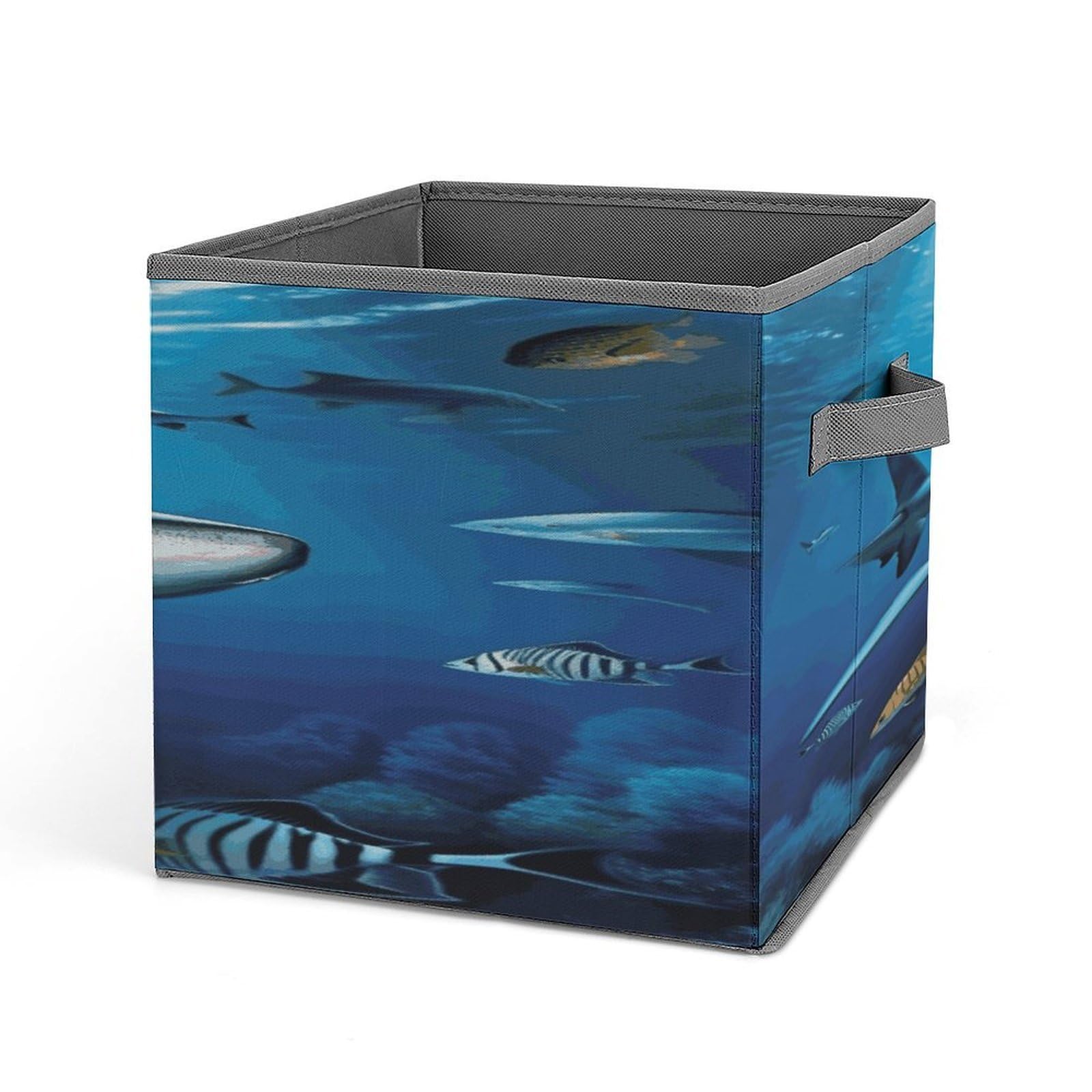 Fekiloot Style Great White Fish Storage Bins Storage Baskets