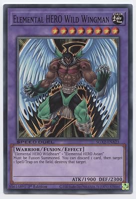 Elemental Hero Wild Wingman - SGX2-ENA23 - Common - 1st Edition
