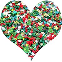 Vista 19 de Chispitas Falsas Chispitas Falsas de Navidad Chispitas Falsas de Caramelo Chispitas de Arcilla Polimérica Chispitas Poliméricas Rebanadas de Arcilla