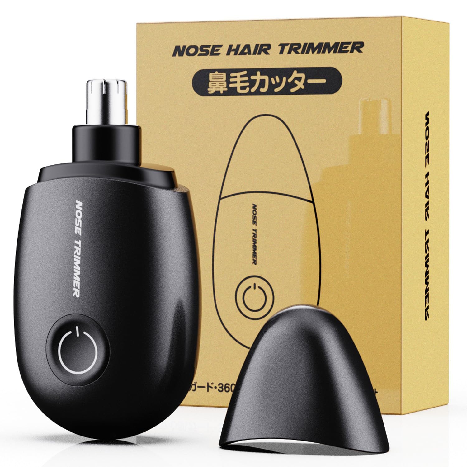 Tukutu 鼻毛カッター【極小サイズの携帯性】耳 鼻毛切り 水洗い可能 USB…
