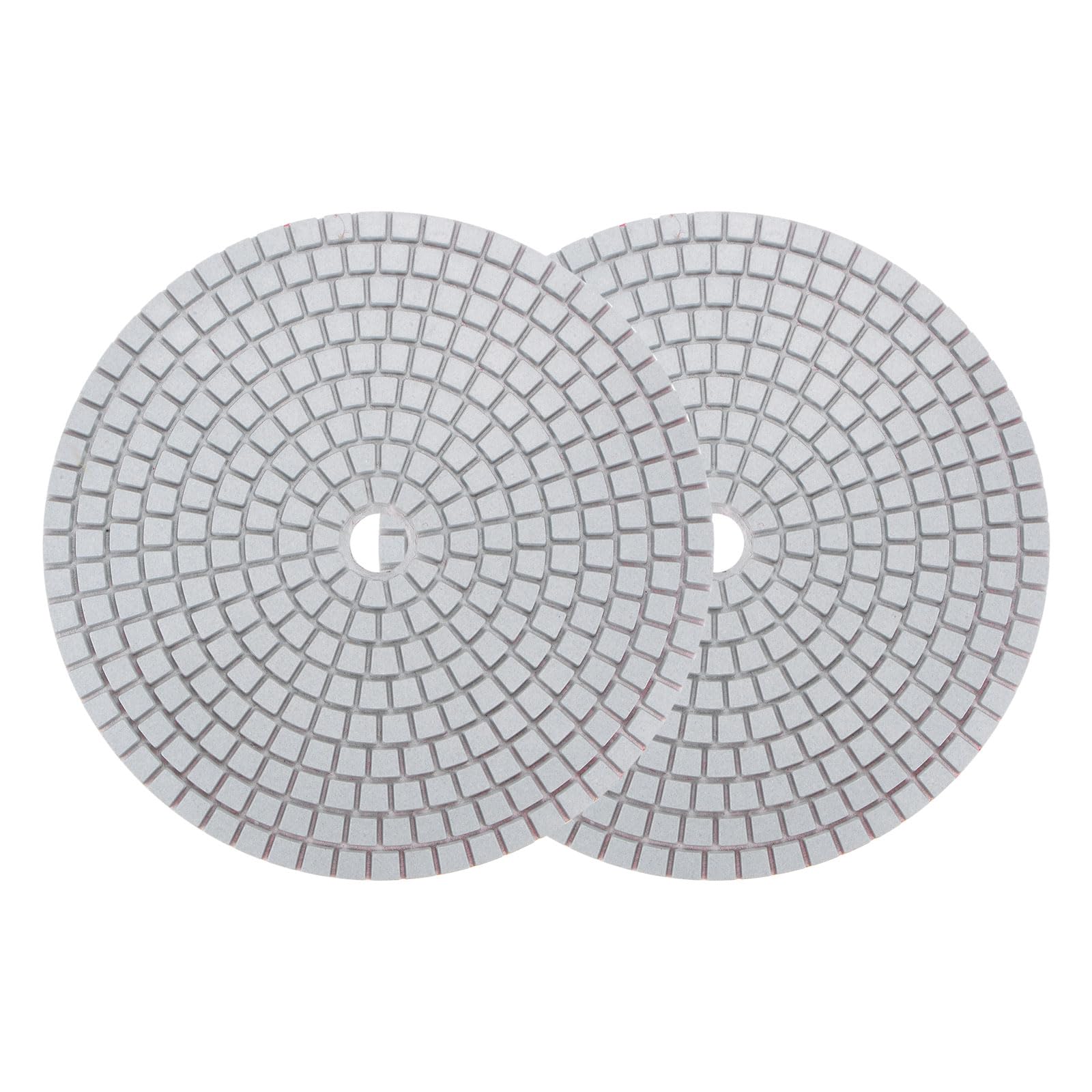 uxcell Diamond Polishing Pad 7-Inch 500 Grits Wet/Dry Grinding for Stone Concrete Marble Countertop Floor 2pcs