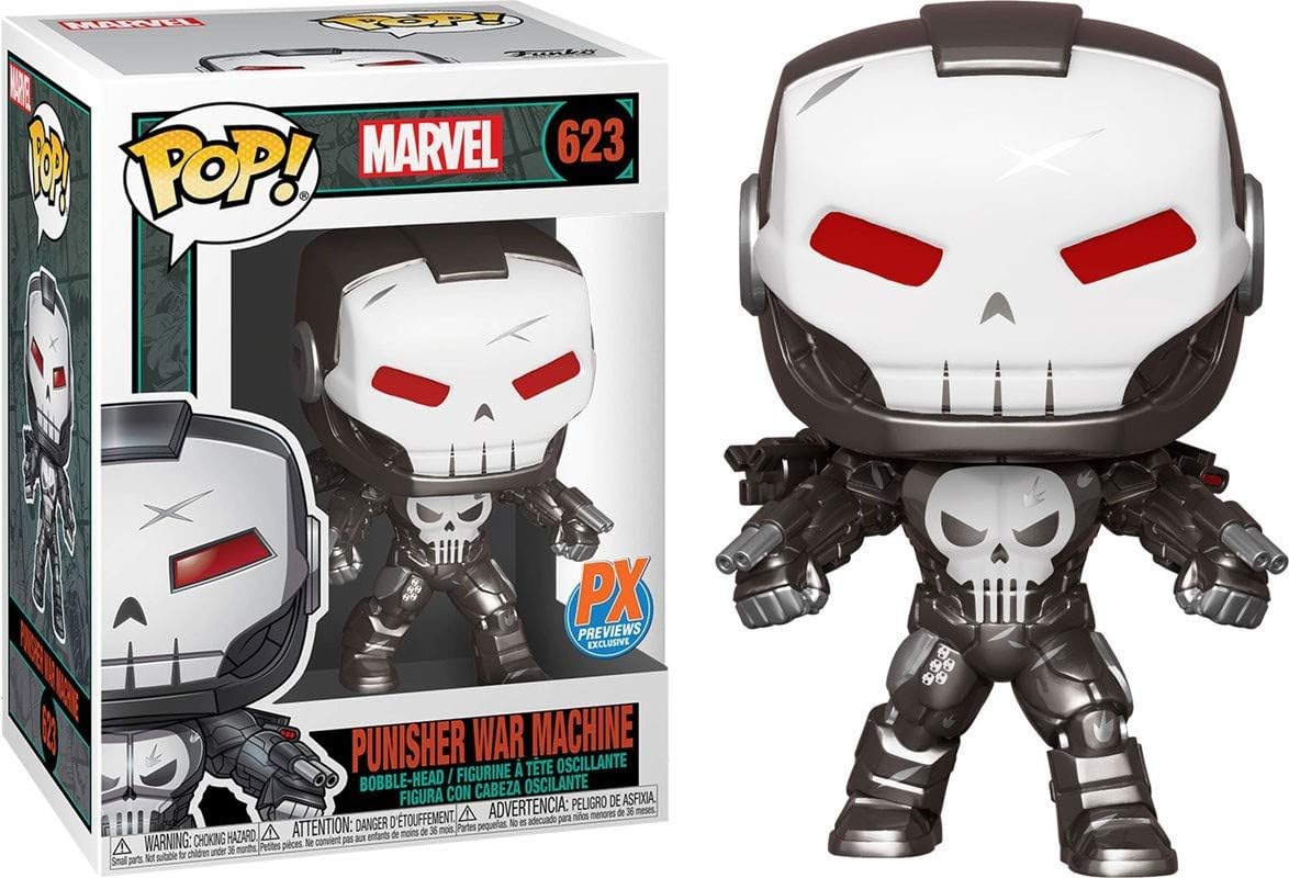 Pop! Marvel: Punisher War Machine Vinyl Figure Exclusive Standard