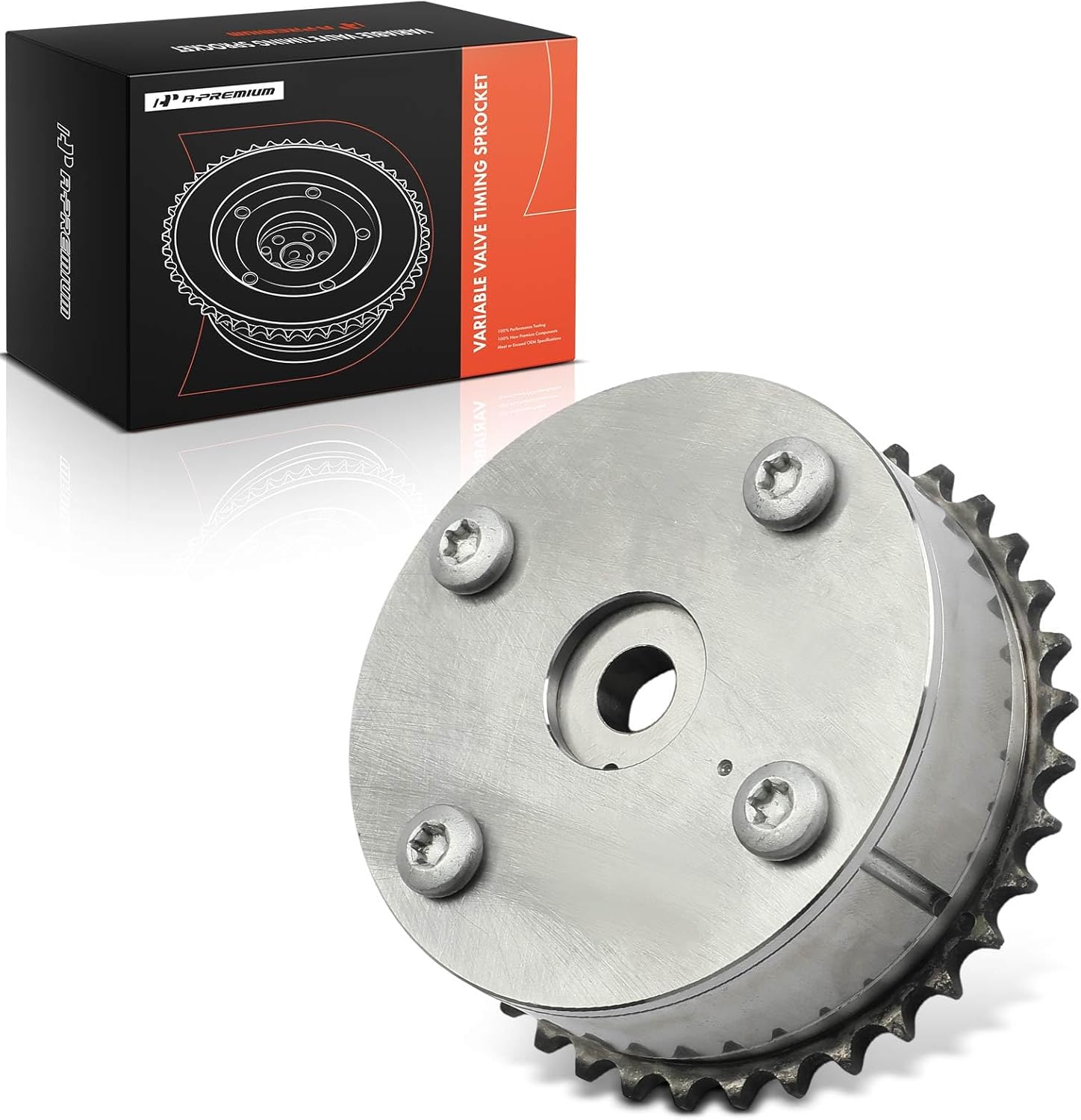 A-Premium Engine Variable Valve Timing VVT Sprocket Compatible with Scion xD 2010-2013 & Toyota Corolla 2012, Prius 2010-2012, Prius V 2012 2017 & Lexus CT200h, Replace# 130500T090, 1305037012