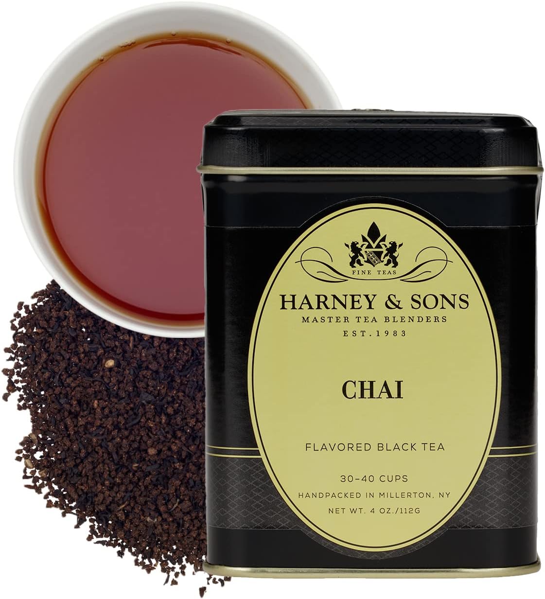 Harney & Sons Chai Tea, Loose leaf 4 ounce tin