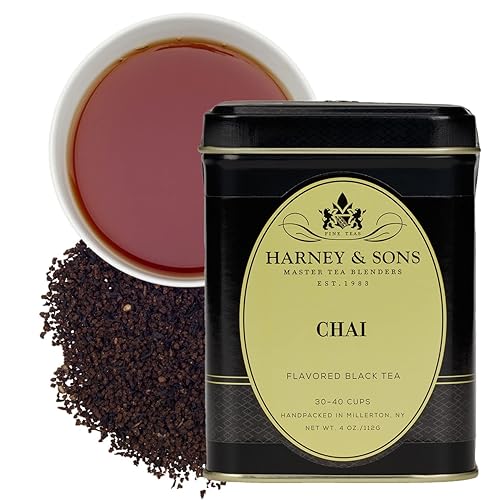 Harney  Sons Chai Tea lata de hoja suelta de 4 onzas