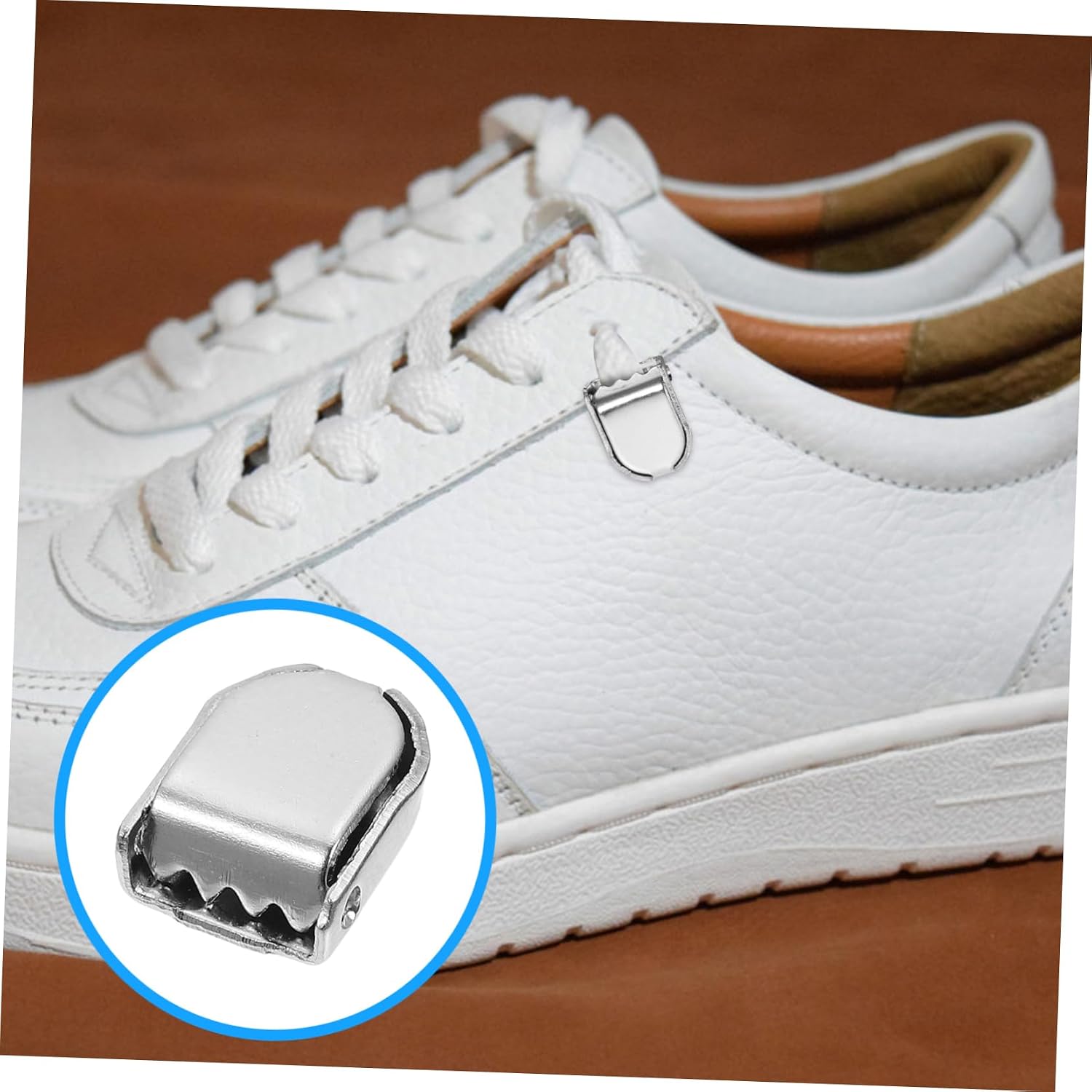 200pcs Metal Buckles for Shoes Lace Clasps Accessories for Sneakers Easy for Boys and Girls Seniors Smooth Edges for Basketball Boots More