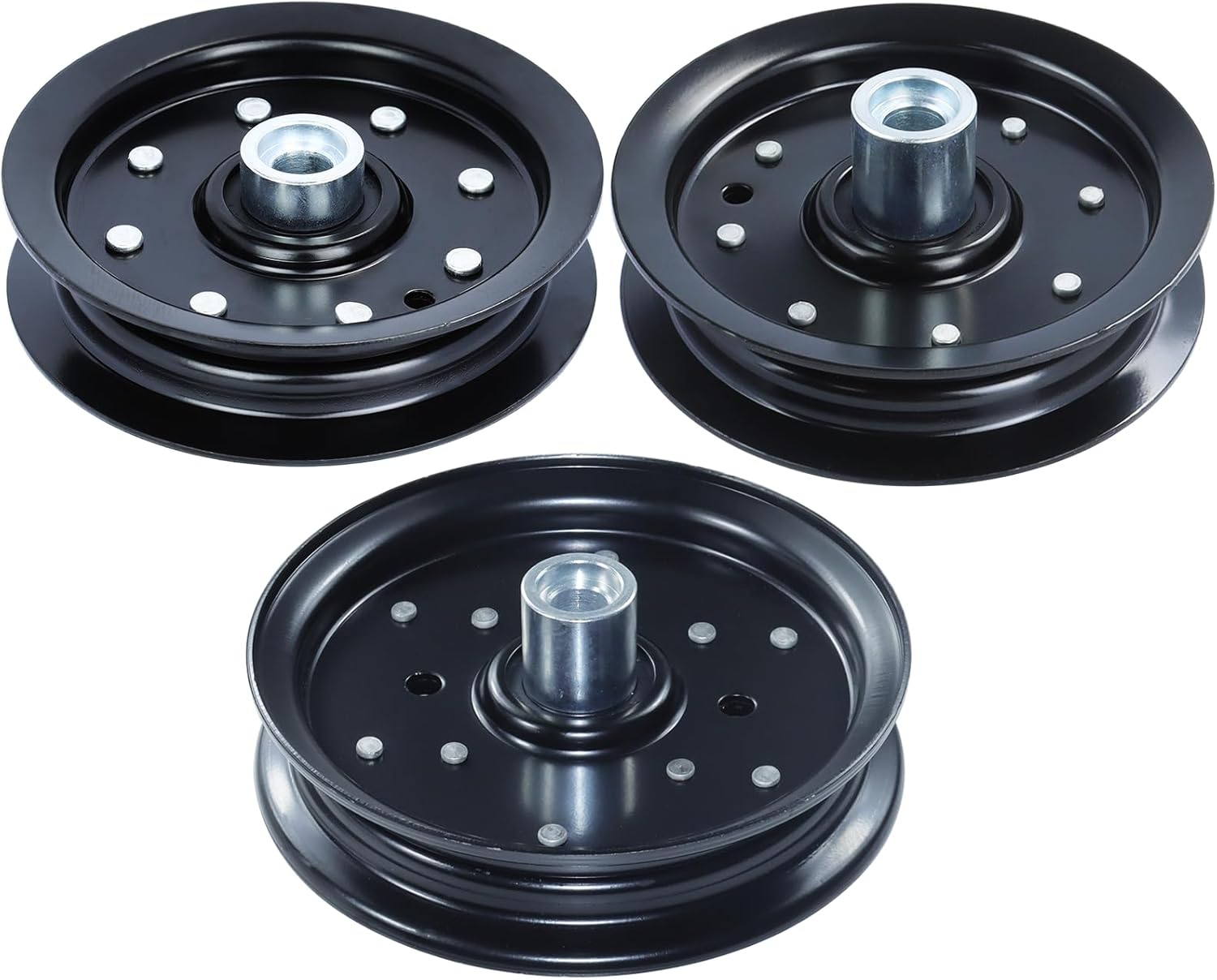 GELASKA 604231 Idler Pulley with 604219 Idler Pulley 605512 Pulley Replaces 603986 for Hustler Raptor SD 48, Raptor SD EX 48, Raptor 52, Raptor Limited 52, 937789 935825 939223 939165 938597 Mowers
