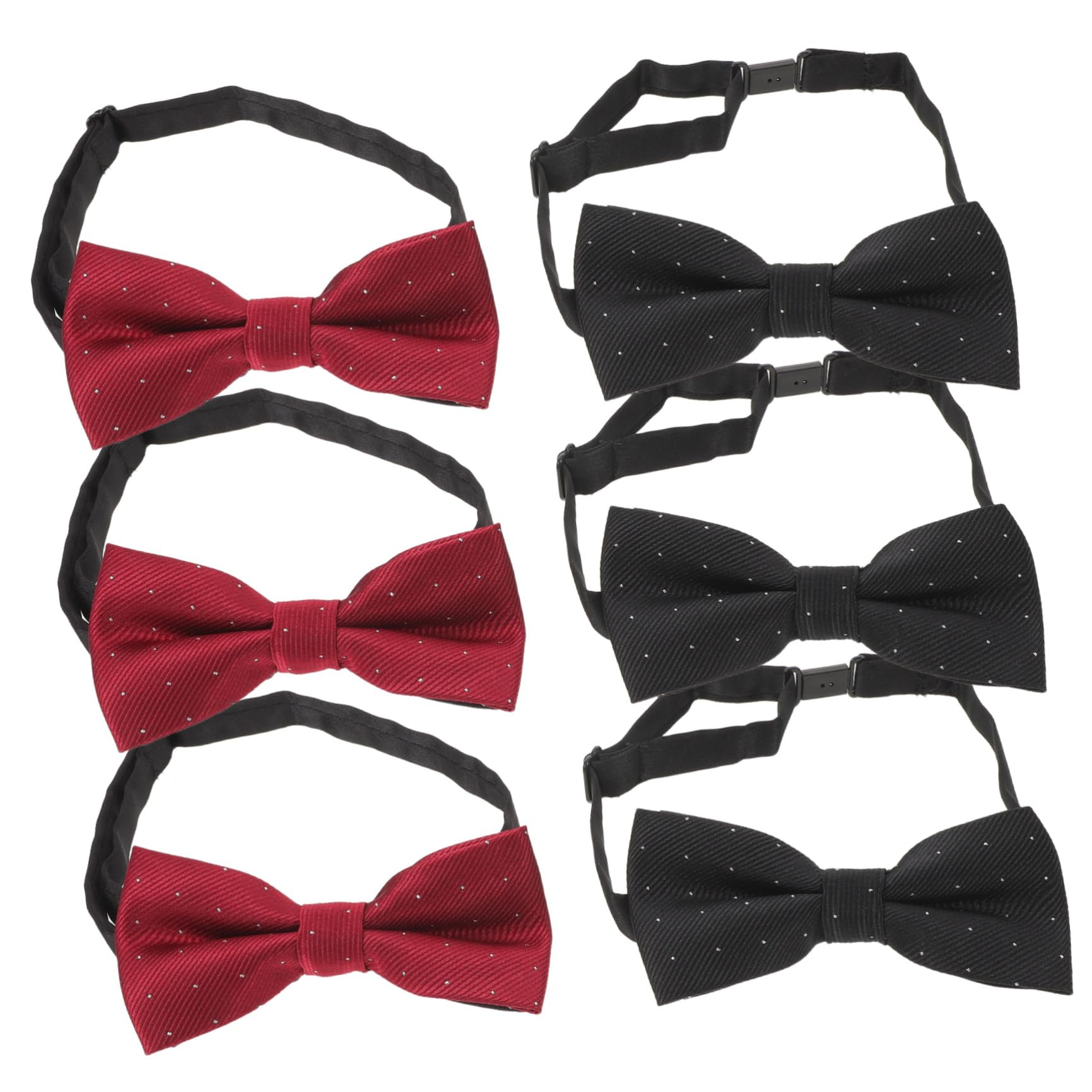 Sewroro 18 Piezas Pajarita Pre-atada para Hombre de Poliéster Resistente a Deformaciones Diseño Clásico para Celebraciones Formales y Reuniones de Oficina