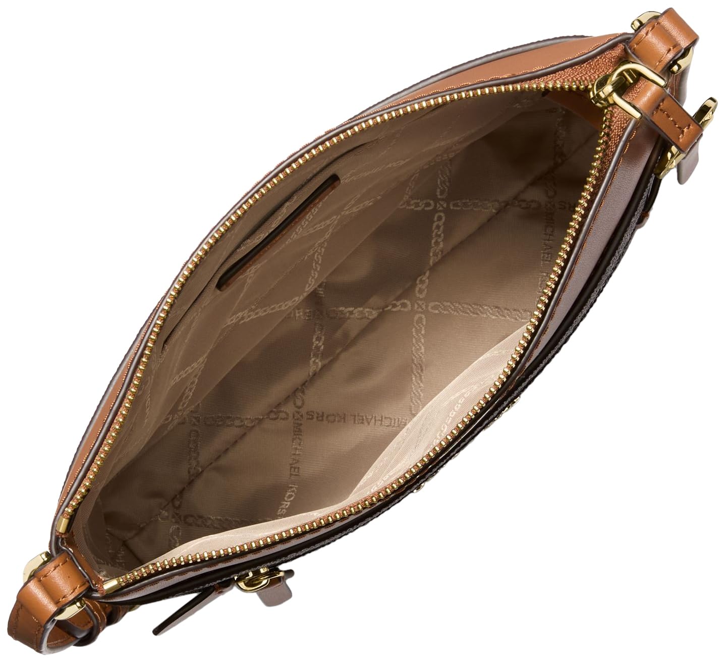 Michael Kors womens Jet Set Charm Small Flat Crossbody Bag