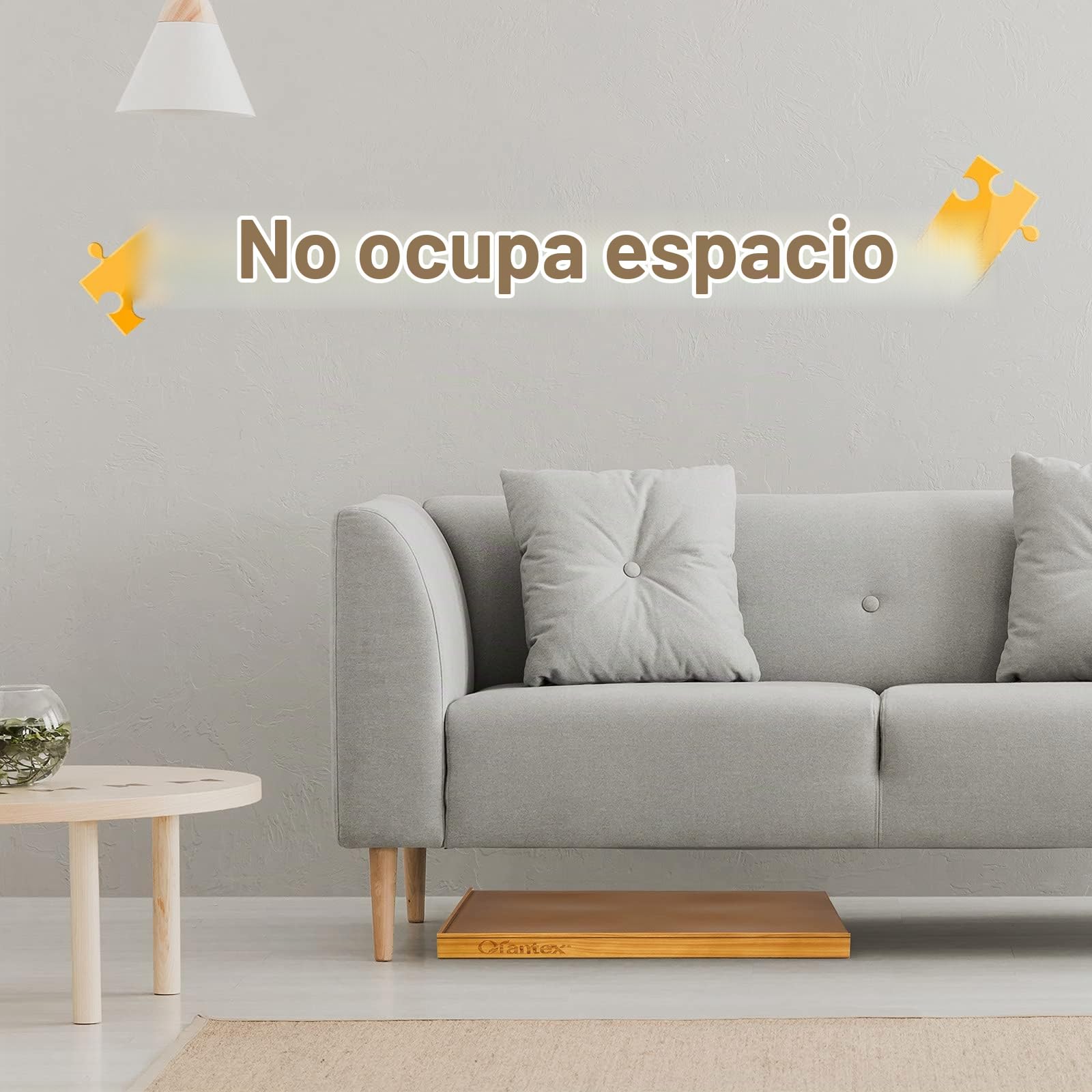 GOPLUS Puzzle Mesa de Madera con 4 Cajones para Almacenamiento, Juego de Mesa Puzzle Tablero Equipado Paneles Laterales, Transportable Puzzle Tablero Superficie Lisa, Madera