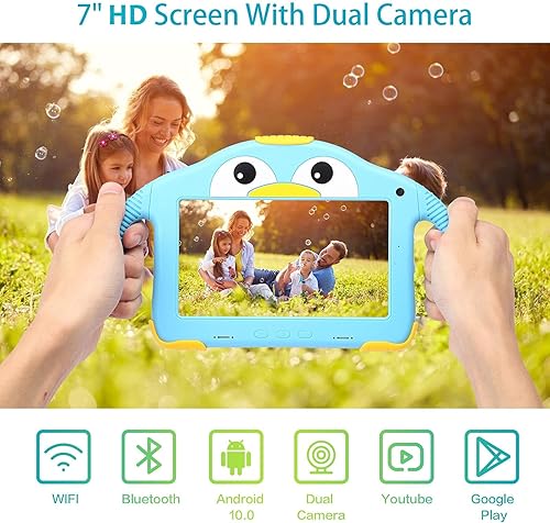 Miniatura 6 de Tablet para niños pequeños Tablet Android para niños con WiFi doble cámara 1GB 32GB almacenamiento 1024 x 600 pantalla táctil modo de control