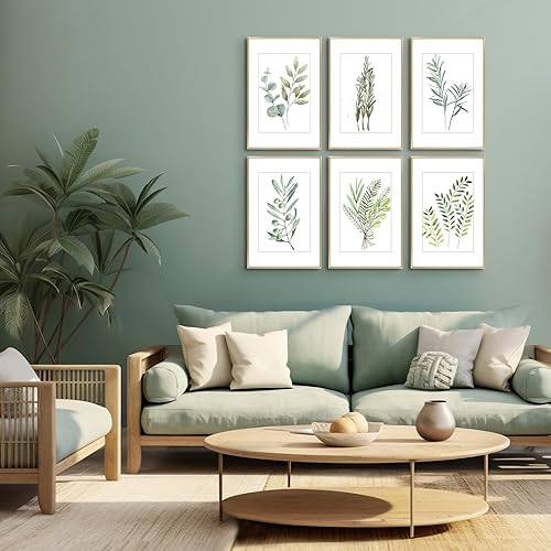 Vista 74 de Golden State Art - Marco de fotos de aluminio satinado clásico de 8 x 10 con alfombrilla de color marfil para fotos de 5 x 7 y cristal real, Dorado