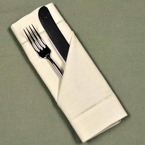 Miniatura 4 de Servilletas de tela de lino crudo de 18 x 18 pulgadas, juego de 4 servilletas de tela lavables de lino crudo crudo servilletas de tela para mesa