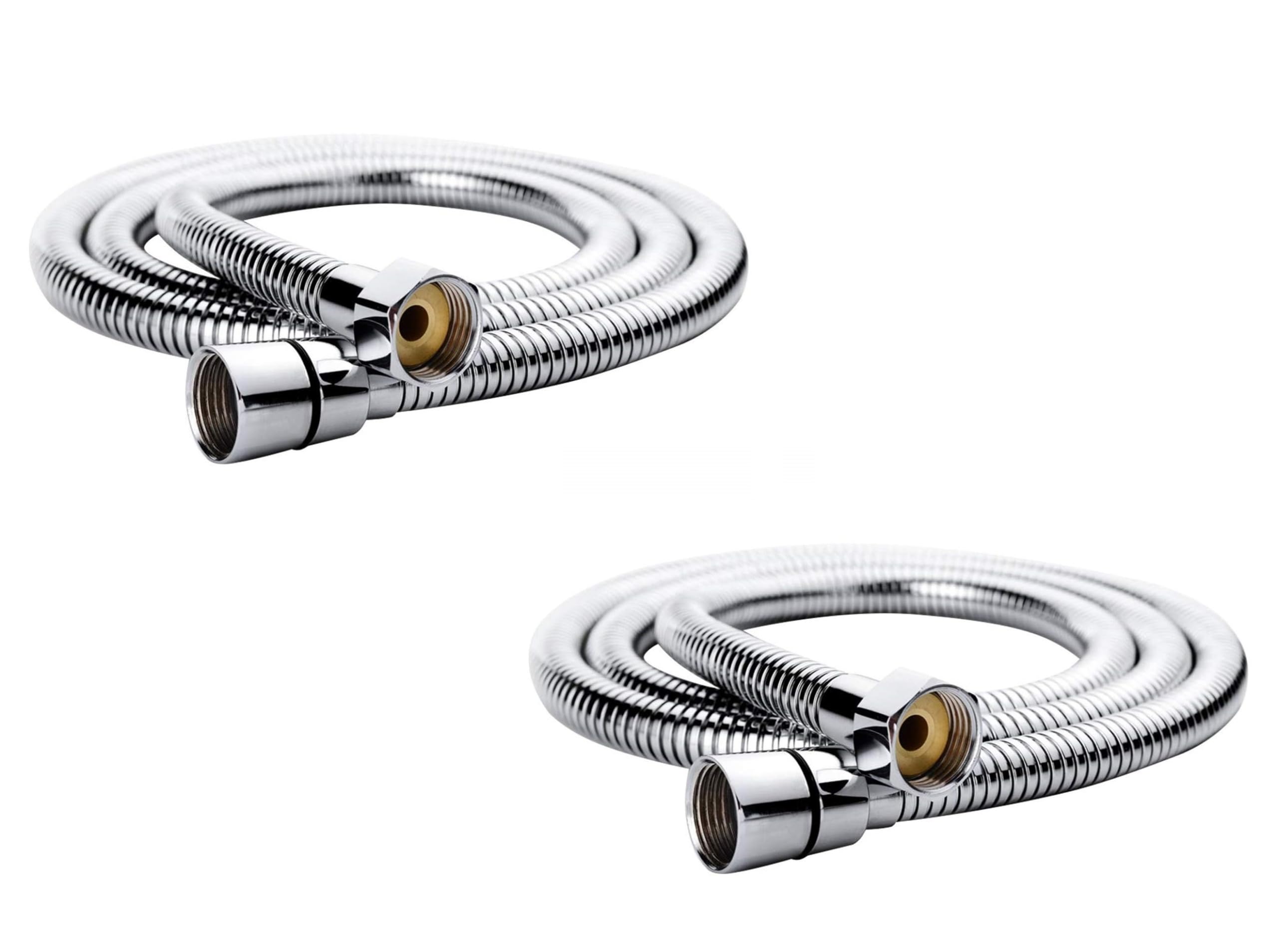 See full amazon price history chart for KURIC Stainless Steel Flexible Shower Hose, Health Faucet Tube, Hand Shower Pipe/Tube, 1 Meter Flexible Stainless Steel Shower Tube Hose Pipe (1 mtr, Chrome Finish), Pack of 2 KURIC Stainless Steel Flexible Shower Hose, Health Faucet Tube, Hand Shower Pipe/Tube, 1 Meter Flexible Stainless Steel Shower Tube Hose Pipe (1 mtr, Chrome Finish), Pack of 2 (B0CVXD3JYB) Amazon Price History, Amazon Price Tracker