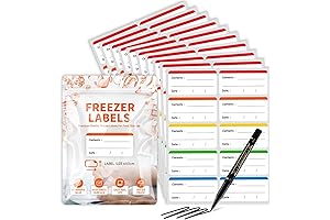 Refrigerator Labels for Organization