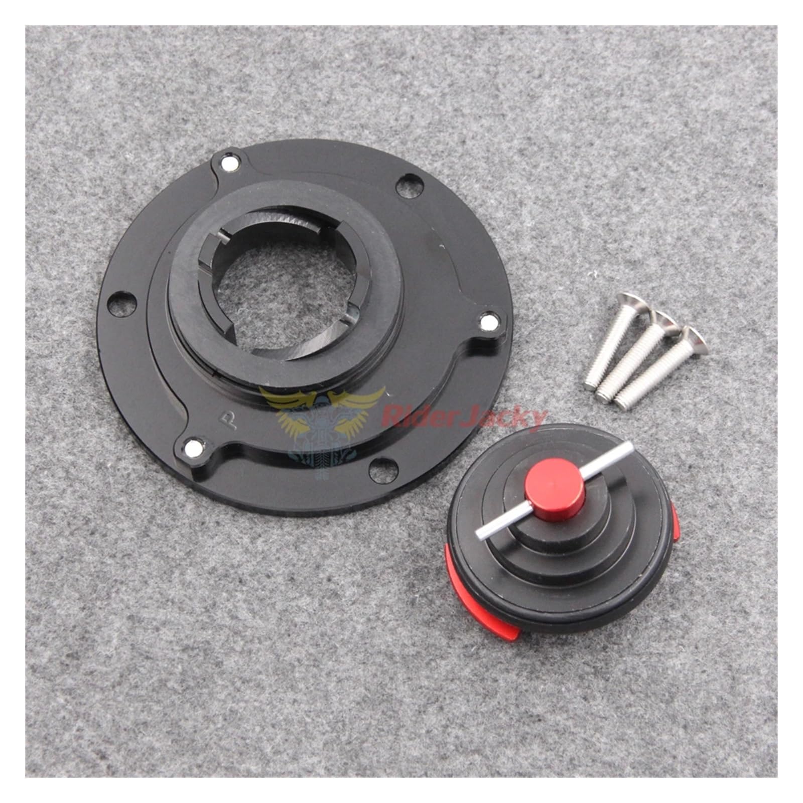 Tappo Serbatoio Tappo Serbatoio Coperchio Carburante Moto Per Triumph TT600 | Tappo Serbatoio Senza Chiave In Alluminio CNC Resistente Per Triumph TT600. Installazione Semplice