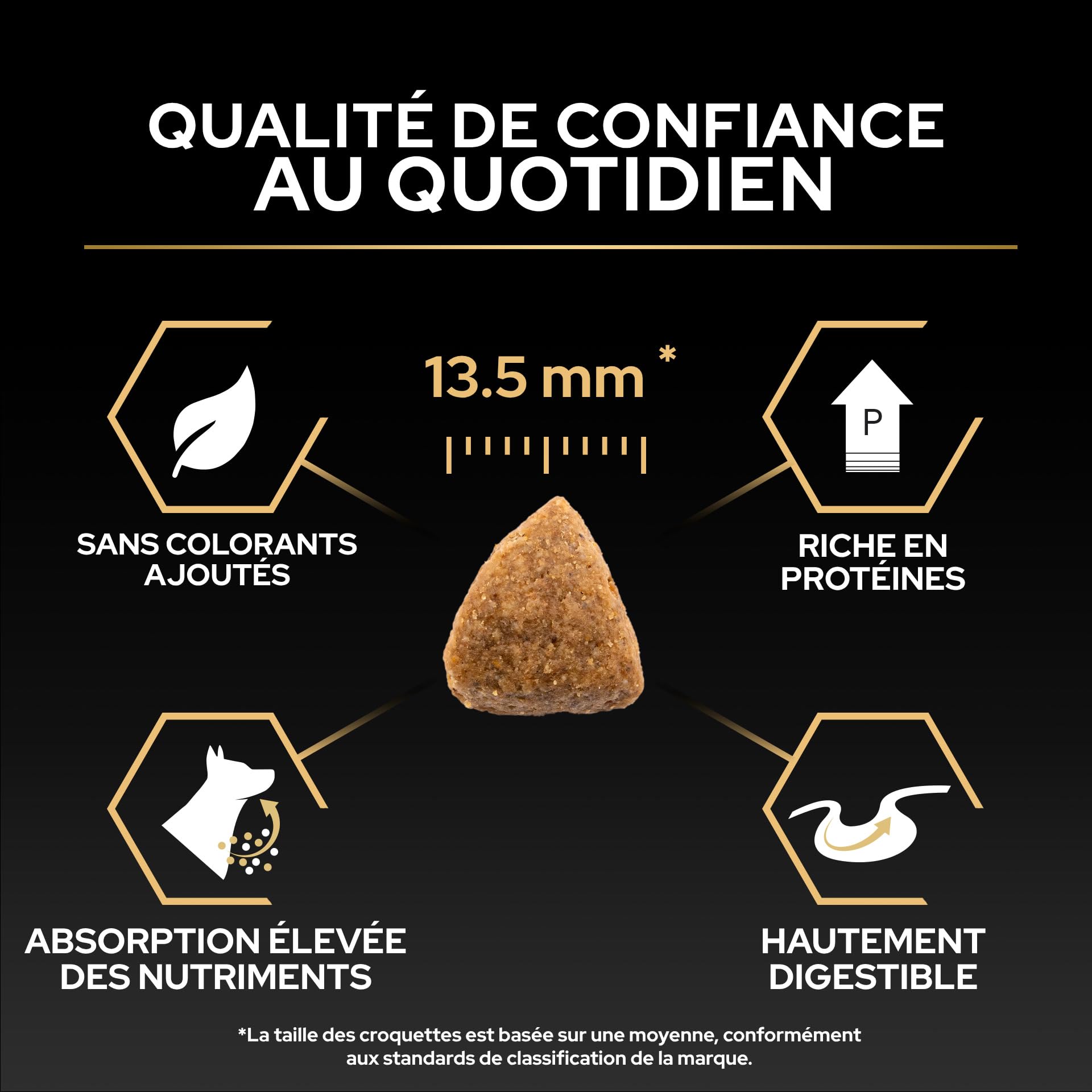 Purina Pro Plan Protein & Energy - Croquettes Chien Adulte au Poulet, 16 kg | Croquettes Chien Saveur Poulet - Contient 60% de protéines animales pour chiens adultes actifs - Alimentation Chien