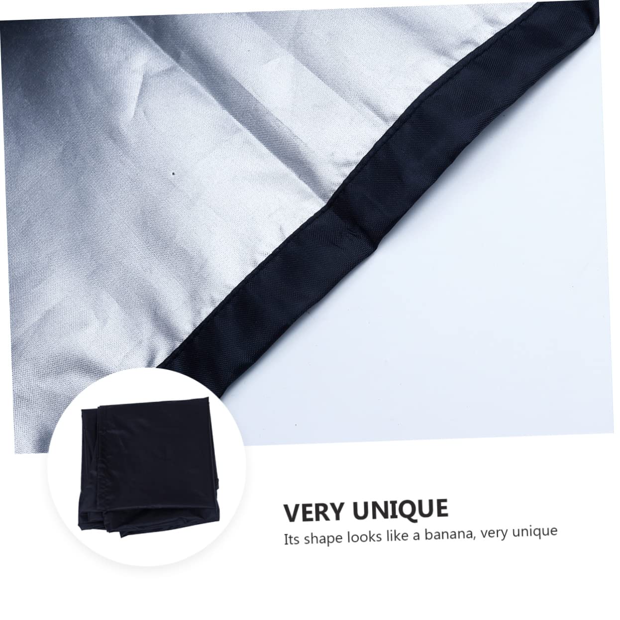 Garneck Offset Umbrella Cover Durable Oxford with Zipper for Patio Garden Use Lightweight Protection for Outdoor Umbrellas Fits Standard