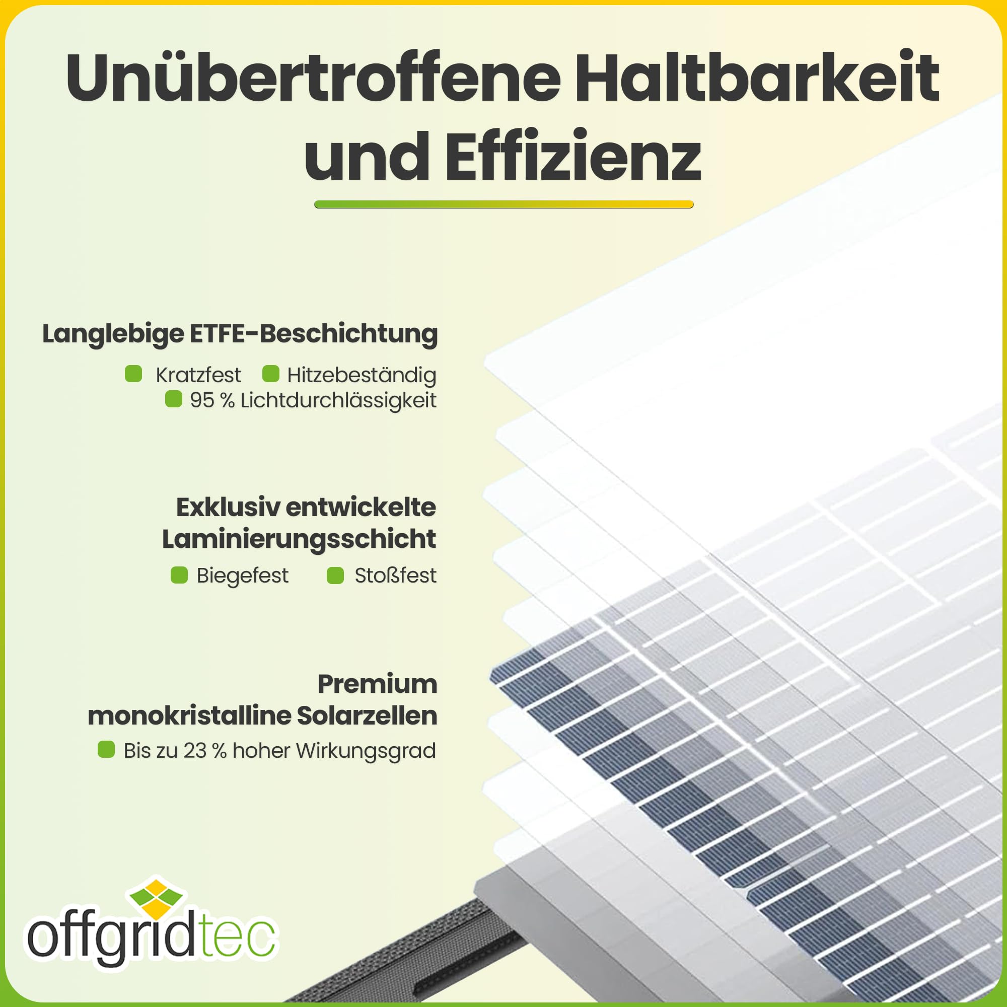 Offgridtec FSP 2 Ultra 120W faltbares Solarrmodul mit integrierter Aufständerung und Laderegler mit USB Ladefunktion
