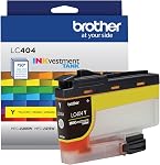 Brother Genuine LC404BKS Standard Yield Black Ink Cartridge, Original Ink Replacement Cartridge, Ink for Brother Inkjet Printer MFC-J1205W