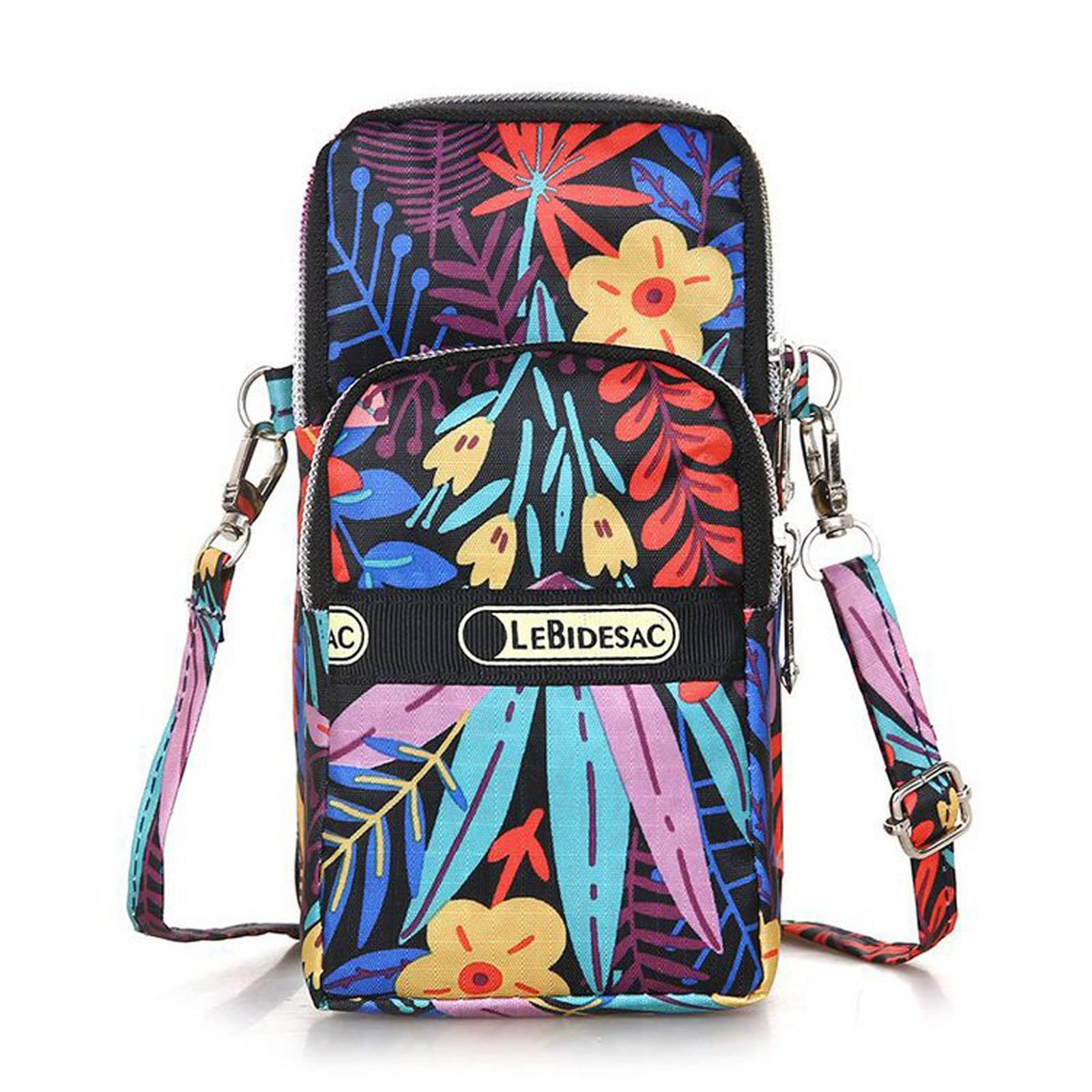 Women's Vegan Leather Crossbody Bag - Anti-Theft, Waterproof, With Card Slots & Adjustable Strap (6.69" X 8.07")