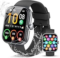 COUCUR 2025 Smartwatch for Men Women: Bluetooth Calls, 1.96" HD Screen, 110+ Sports Modes, IP68 Waterproof Fitness Tracker