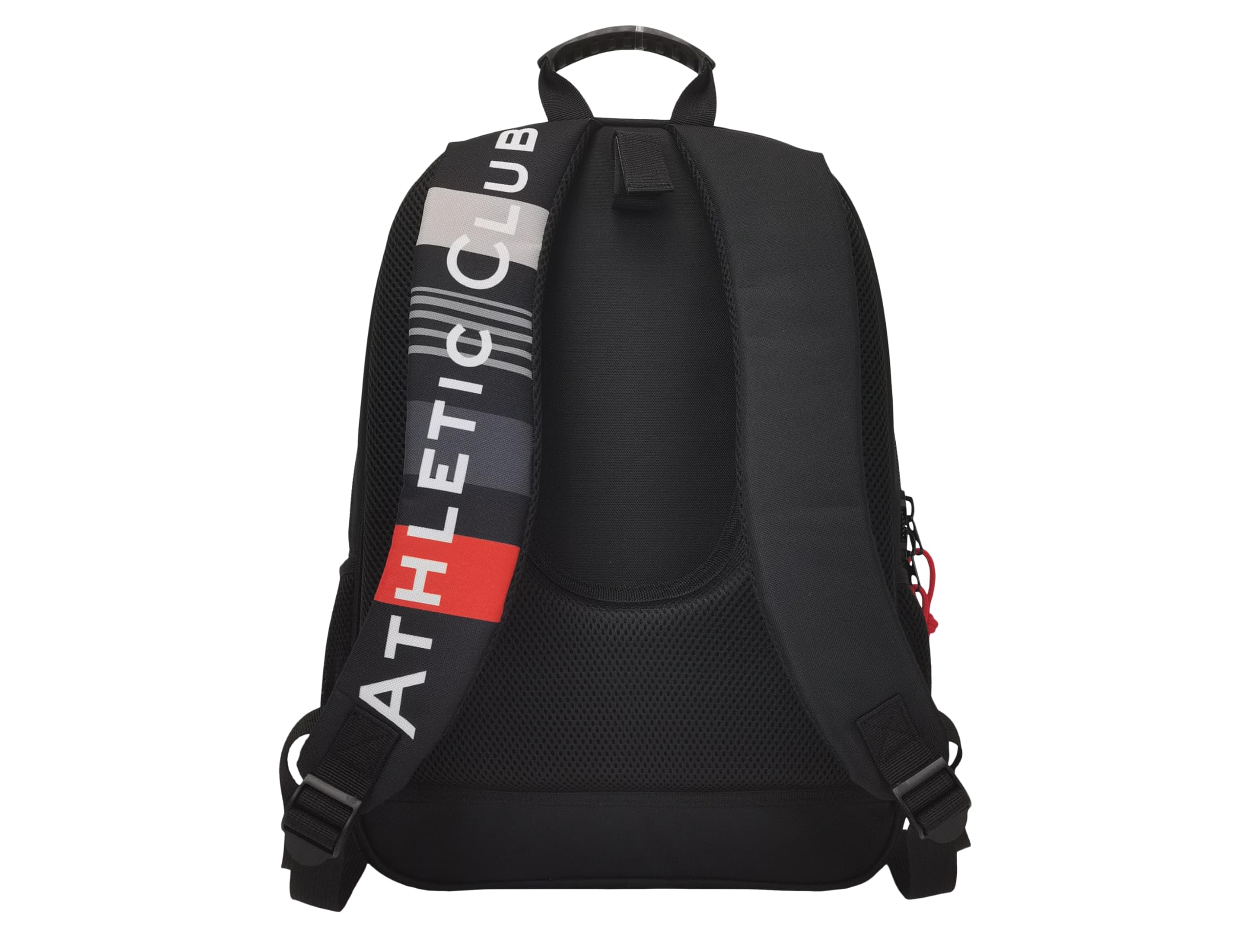 CYPBRANDS Athletic Club Mochila Escolar Fútbol Negro