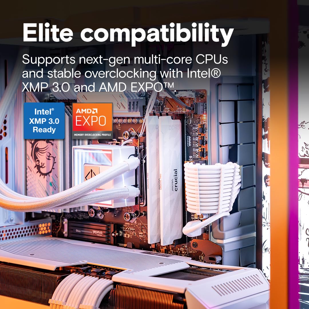 Crucial 32GB DDR5 RAM - Boost Gaming & Speed -4 Crucial 32GB DDR5 RAM - Boost Gaming & Speed -4