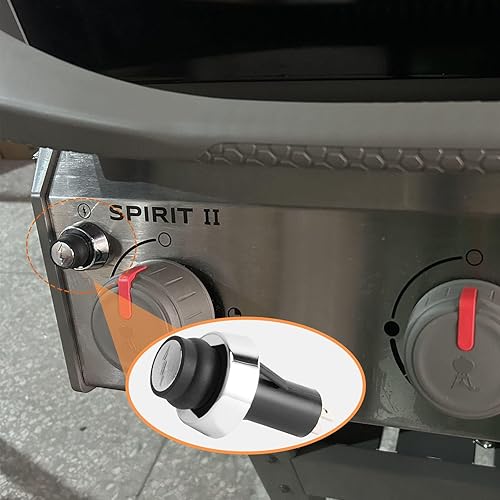 Miniatura 5 de Piezas de repuesto GS4 para parrillas Weber GS4 Genesis II y Spirit II, interruptor de botón de encendido 66220 para Weber Grill Genesis 2 Botón