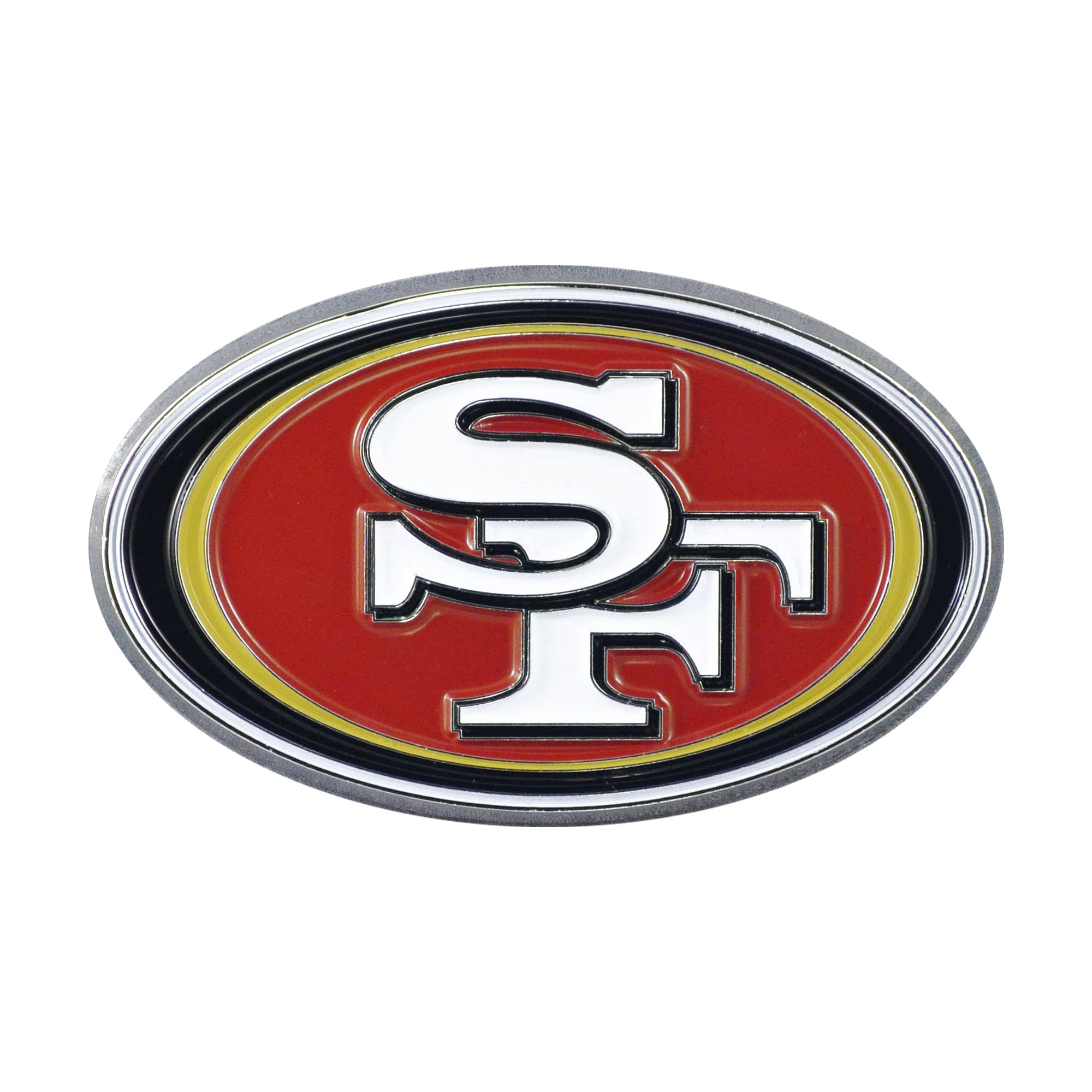 FANMATS NFL 3D Color Metal Emblem, Diecut Team Logo Auto Emblem
