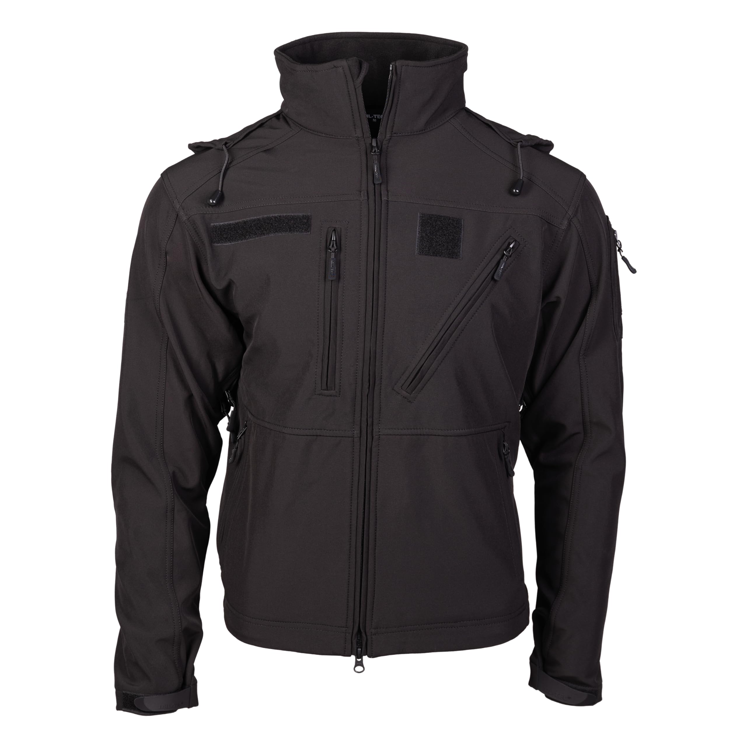 Mil-Tec Softshelljacke SCU 14 für Herren • Taktische Outdoor Funktionsjacke • Atmungsaktive, winddichte & wasserabweisende Übergangsjacke • Praktische Freizeitjacke oder Wanderjacke