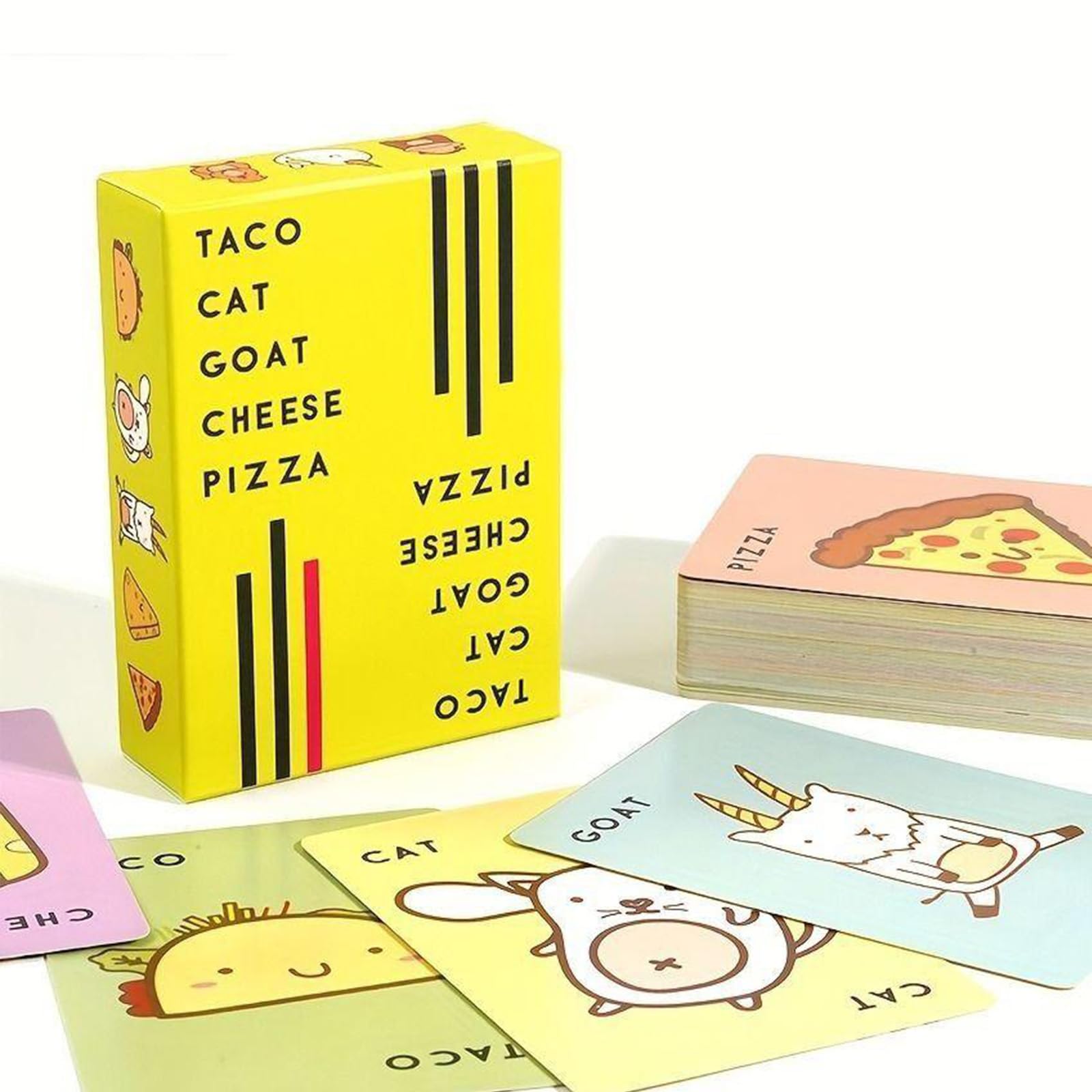 YSFVNP Pizza Game, Kids Card Games, Funny Family Games Card Games For Families Ideal for Travel Parties and Picnics to Add Atmosphere