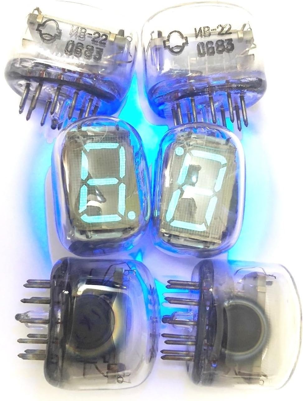 6-pcs-lot-Vintage-USSR-nixie-VFD-indicator-IV-22-IV22-NOS 6-pcs-lot-Vintage-USSR-nixie-VFD-indicator-IV-22-IV22-NOS 6-pcs-lot-Vintage-USSR-nixie-VFD-indicator-IV-22-IV22-NOS 6-pcs-lot-Vintage-USSR