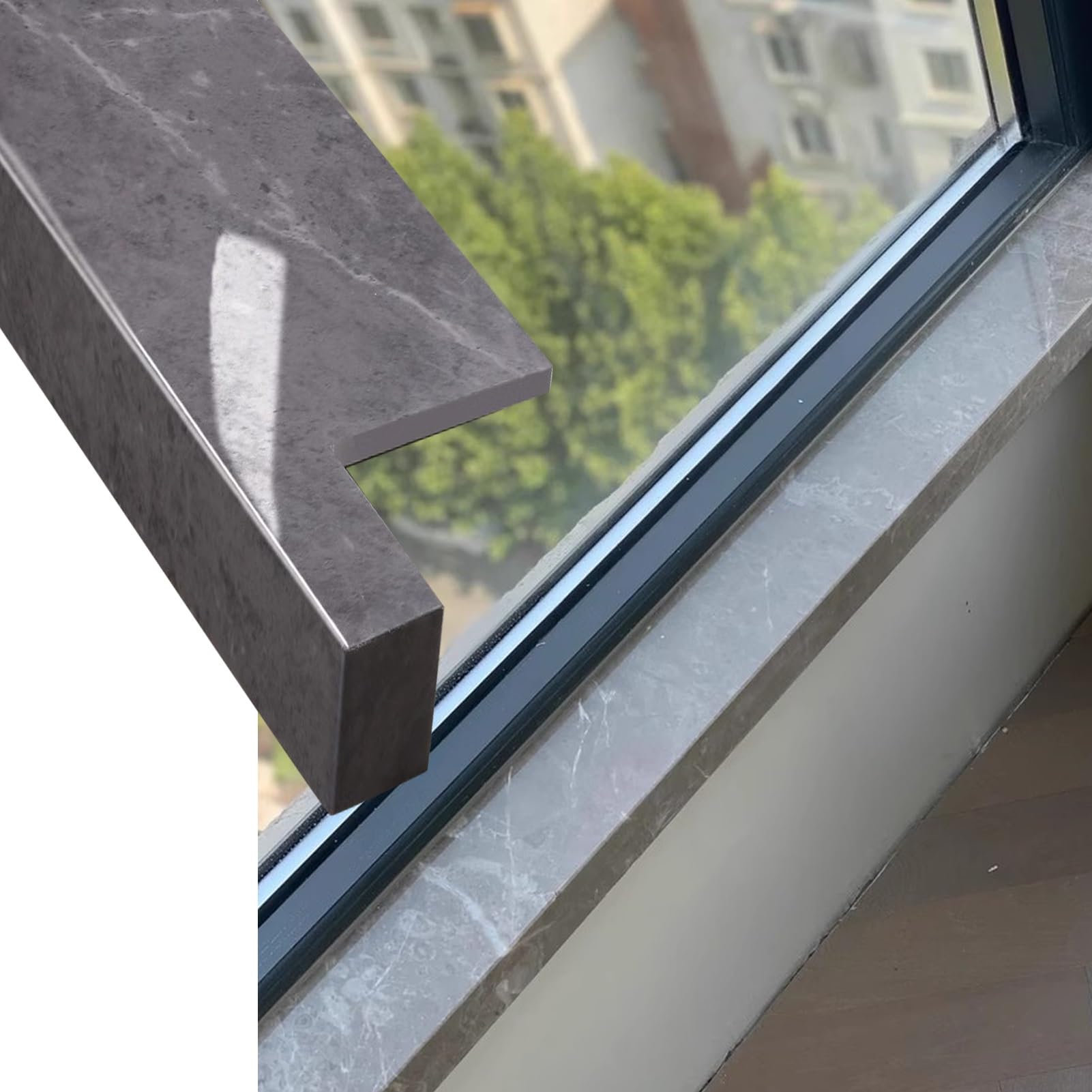 Protector de alféizar de ventana impermeable decorativo y duradero para porche
