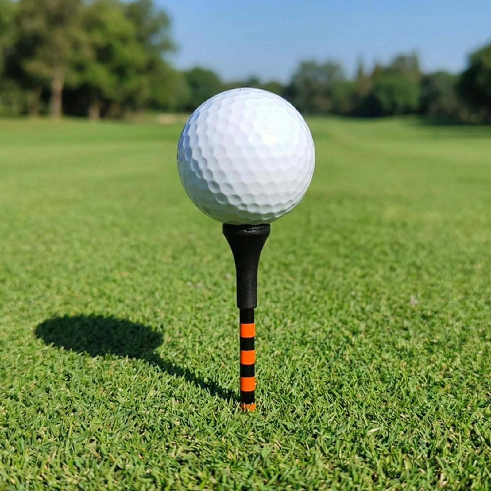 60 tees de golf de plástico, 83 mm, coloridos, accesorios duraderos para hombres y mujeres, entrenamiento de golf y ejercicio, té de golf para golfistas principiantes y profesionales